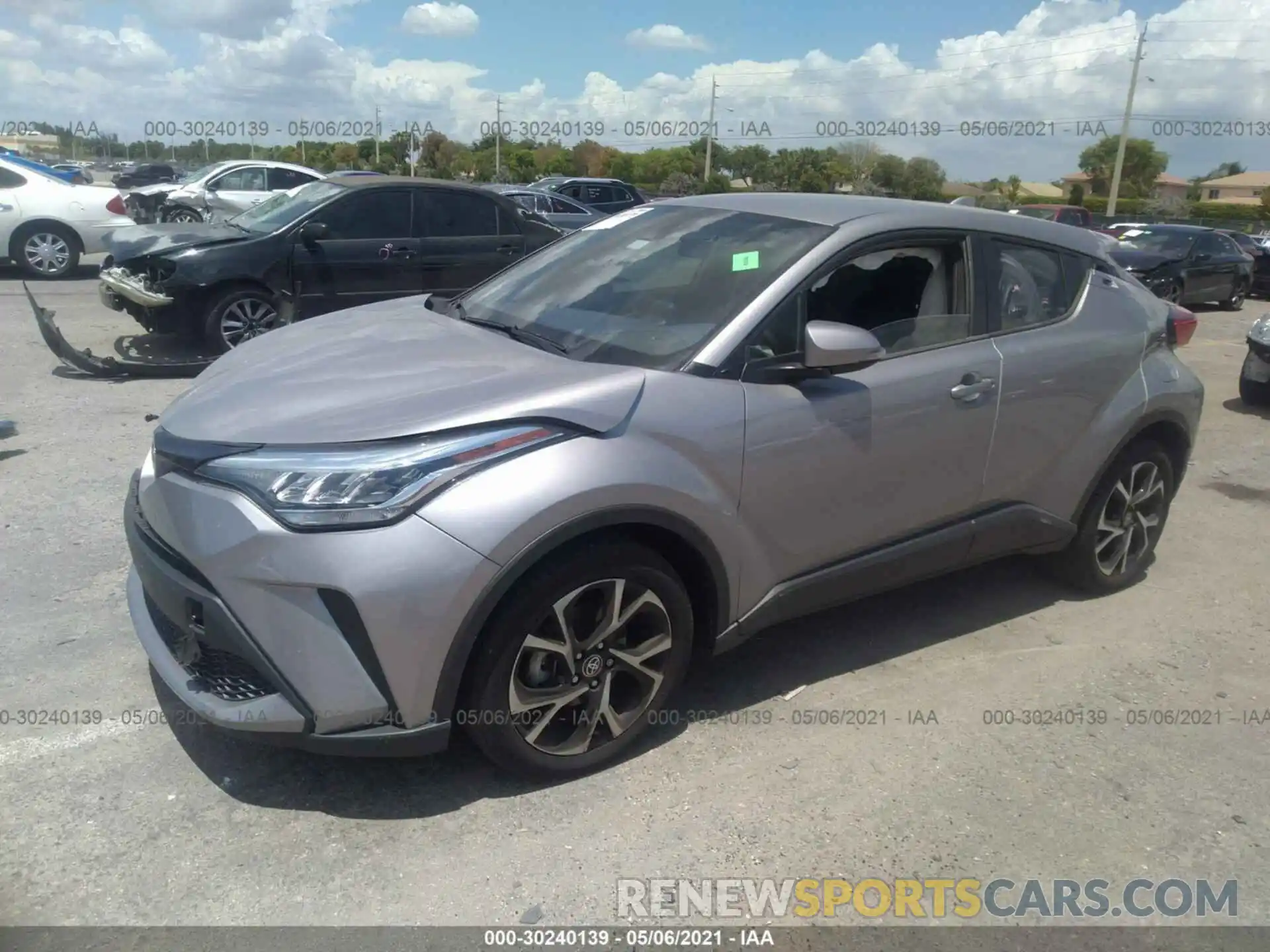 2 Photograph of a damaged car NMTKHMBX4LR104168 TOYOTA C-HR 2020