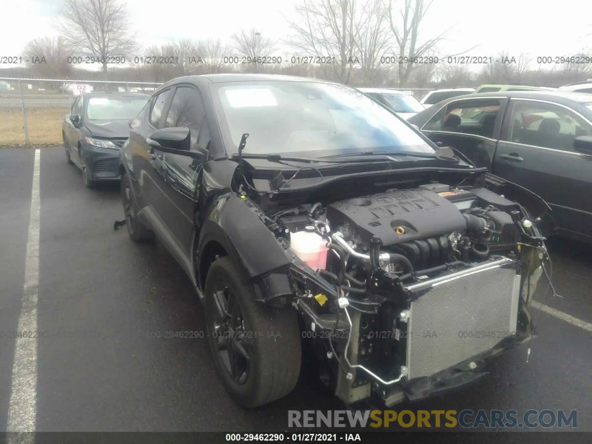 1 Photograph of a damaged car NMTKHMBX4LR104977 TOYOTA C-HR 2020