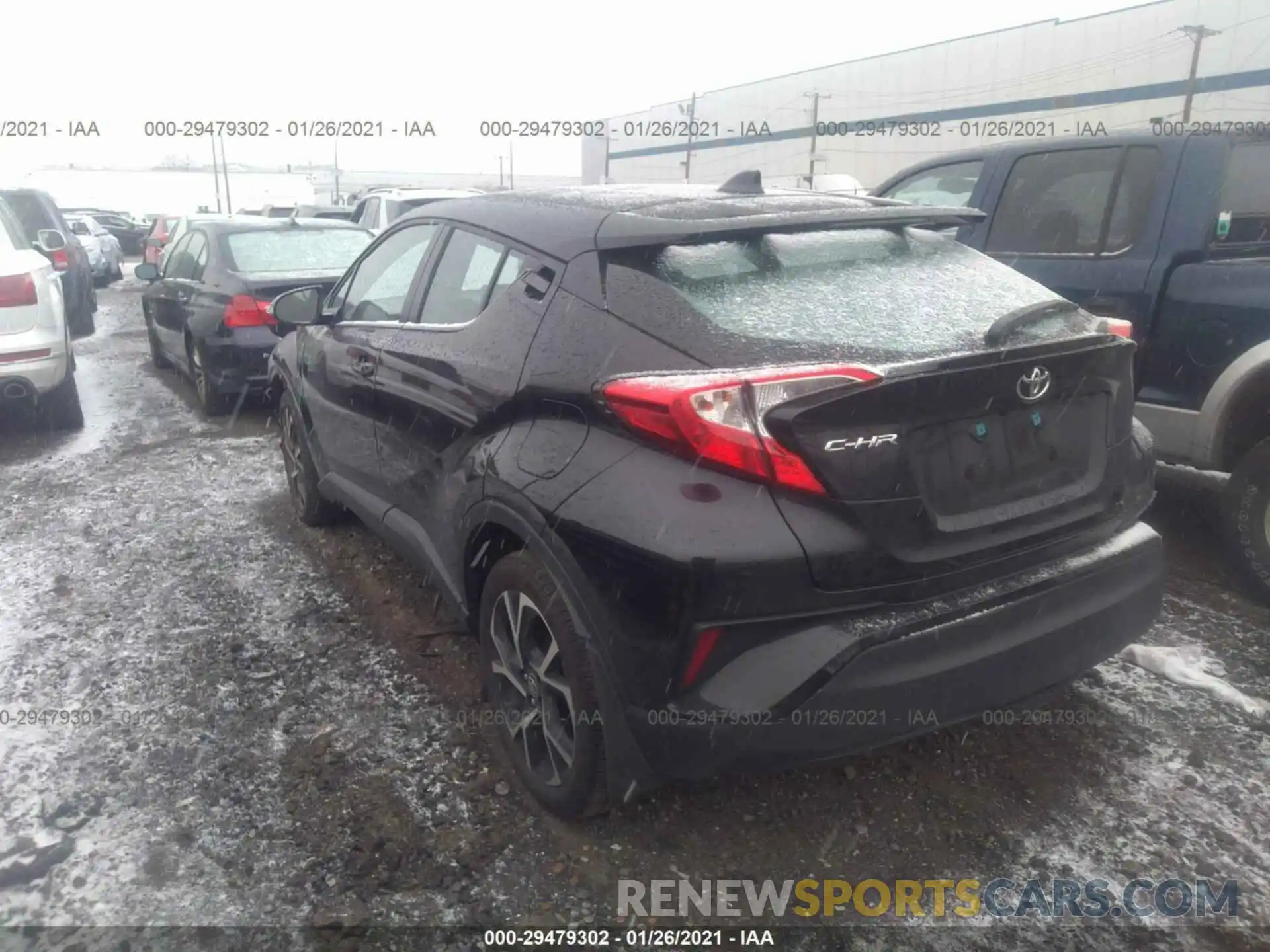 3 Photograph of a damaged car NMTKHMBX4LR105787 TOYOTA C-HR 2020