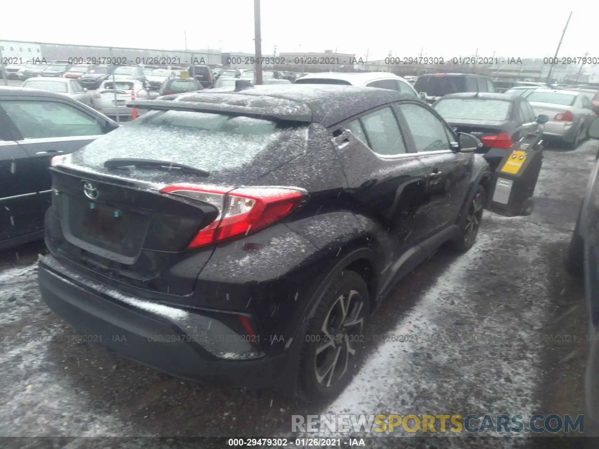 4 Фотография поврежденного автомобиля NMTKHMBX4LR105787 TOYOTA C-HR 2020