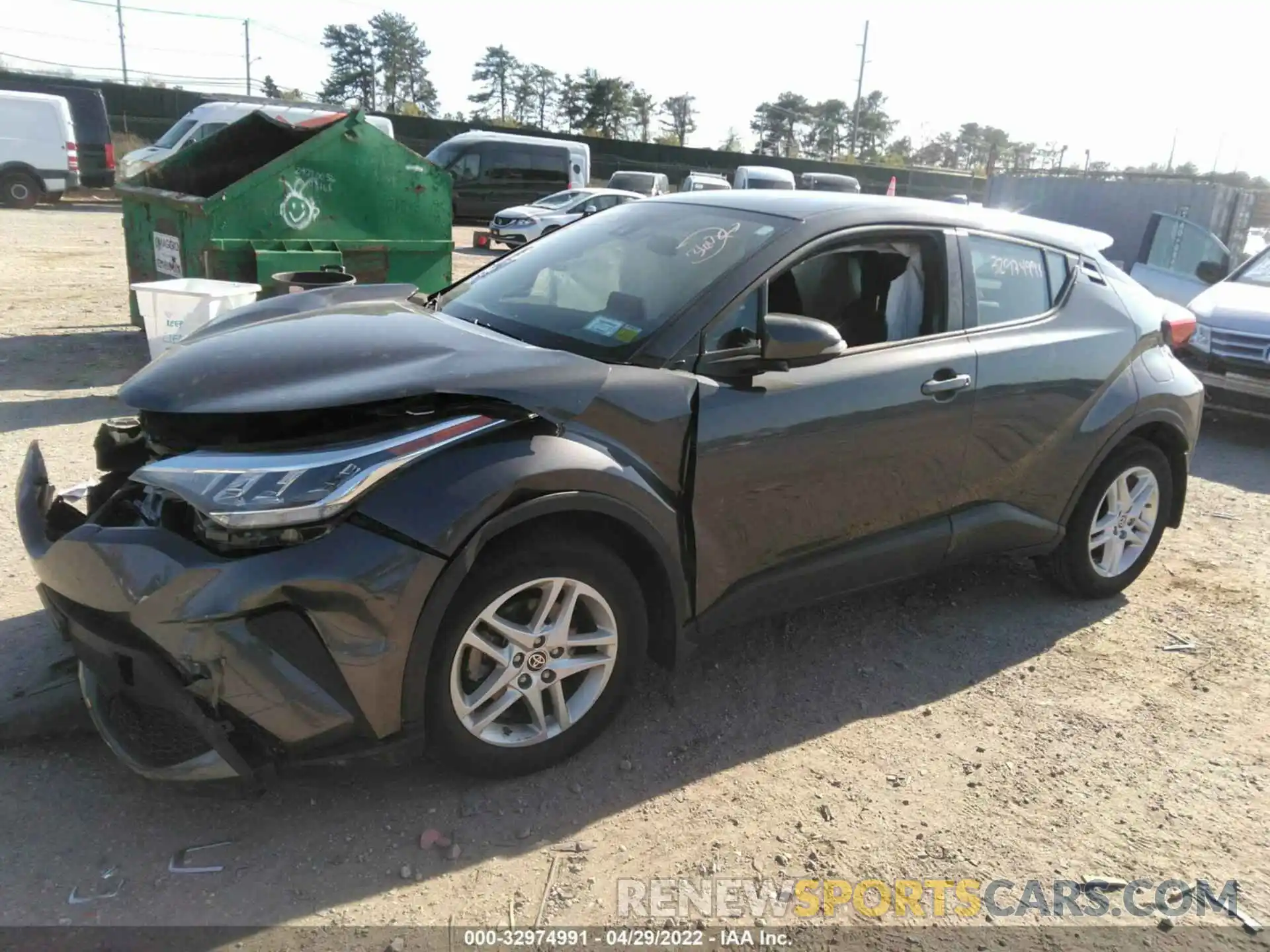 2 Фотография поврежденного автомобиля NMTKHMBX4LR105966 TOYOTA C-HR 2020