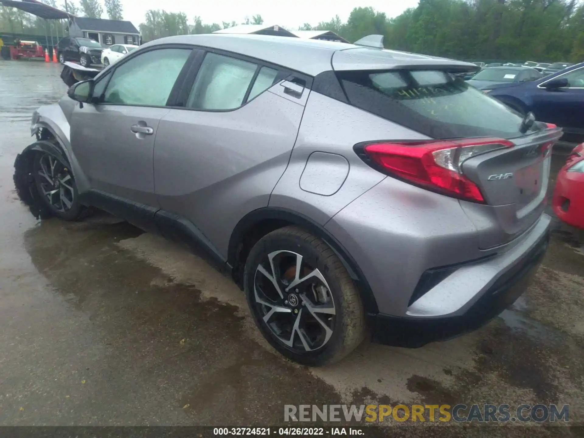 3 Photograph of a damaged car NMTKHMBX4LR106177 TOYOTA C-HR 2020