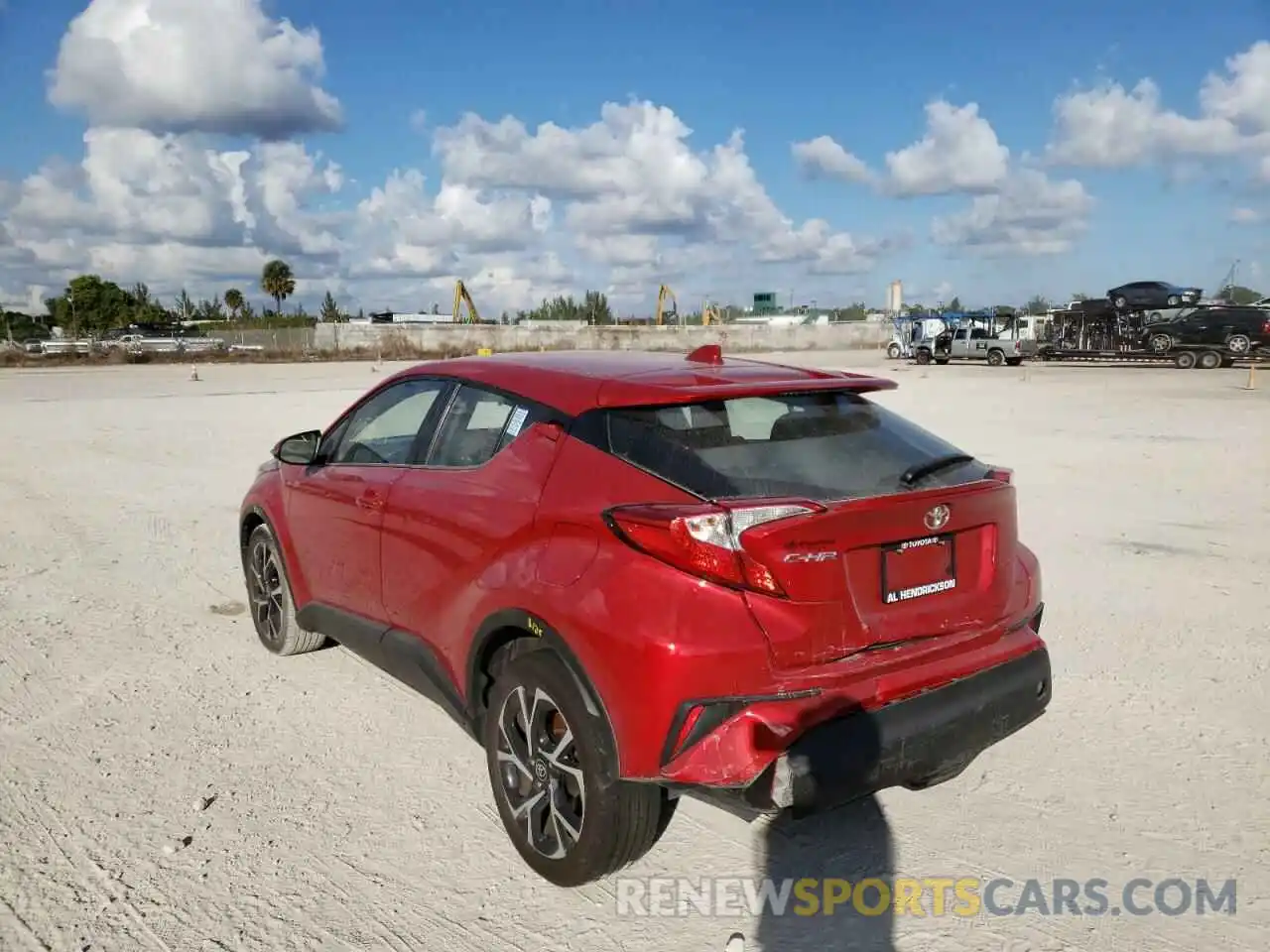 3 Photograph of a damaged car NMTKHMBX4LR106213 TOYOTA C-HR 2020