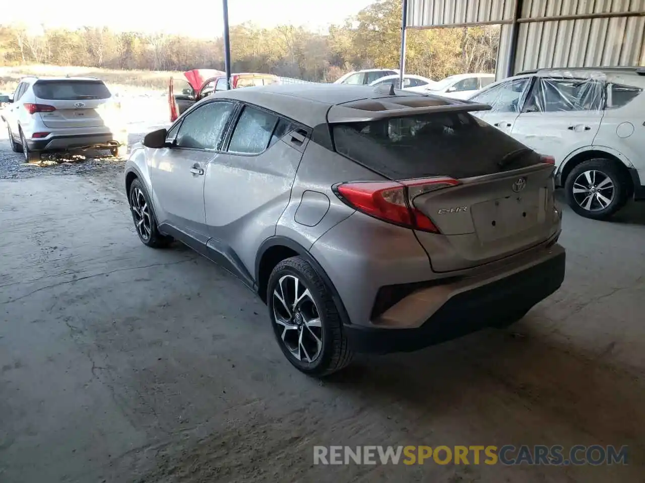 3 Photograph of a damaged car NMTKHMBX4LR106583 TOYOTA C-HR 2020