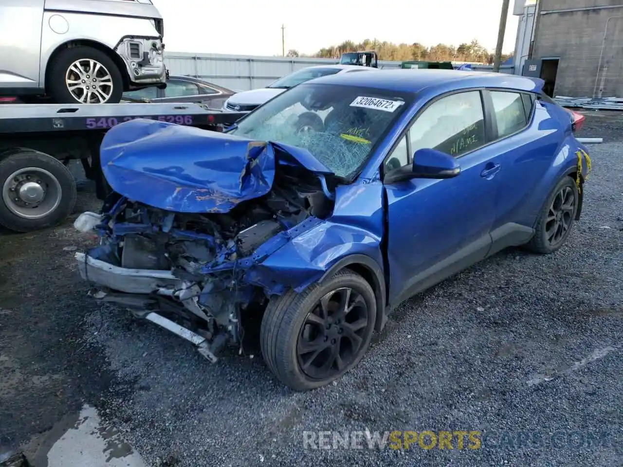 2 Photograph of a damaged car NMTKHMBX4LR108186 TOYOTA C-HR 2020