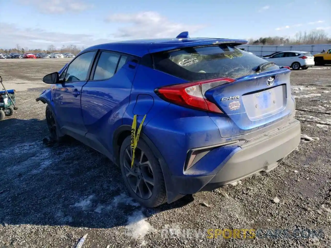 3 Photograph of a damaged car NMTKHMBX4LR108186 TOYOTA C-HR 2020