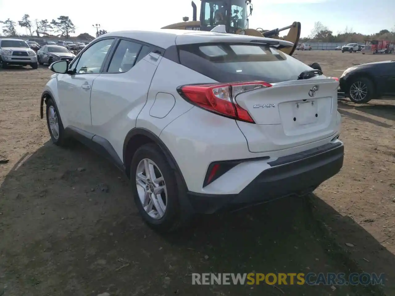 3 Photograph of a damaged car NMTKHMBX4LR108348 TOYOTA C-HR 2020