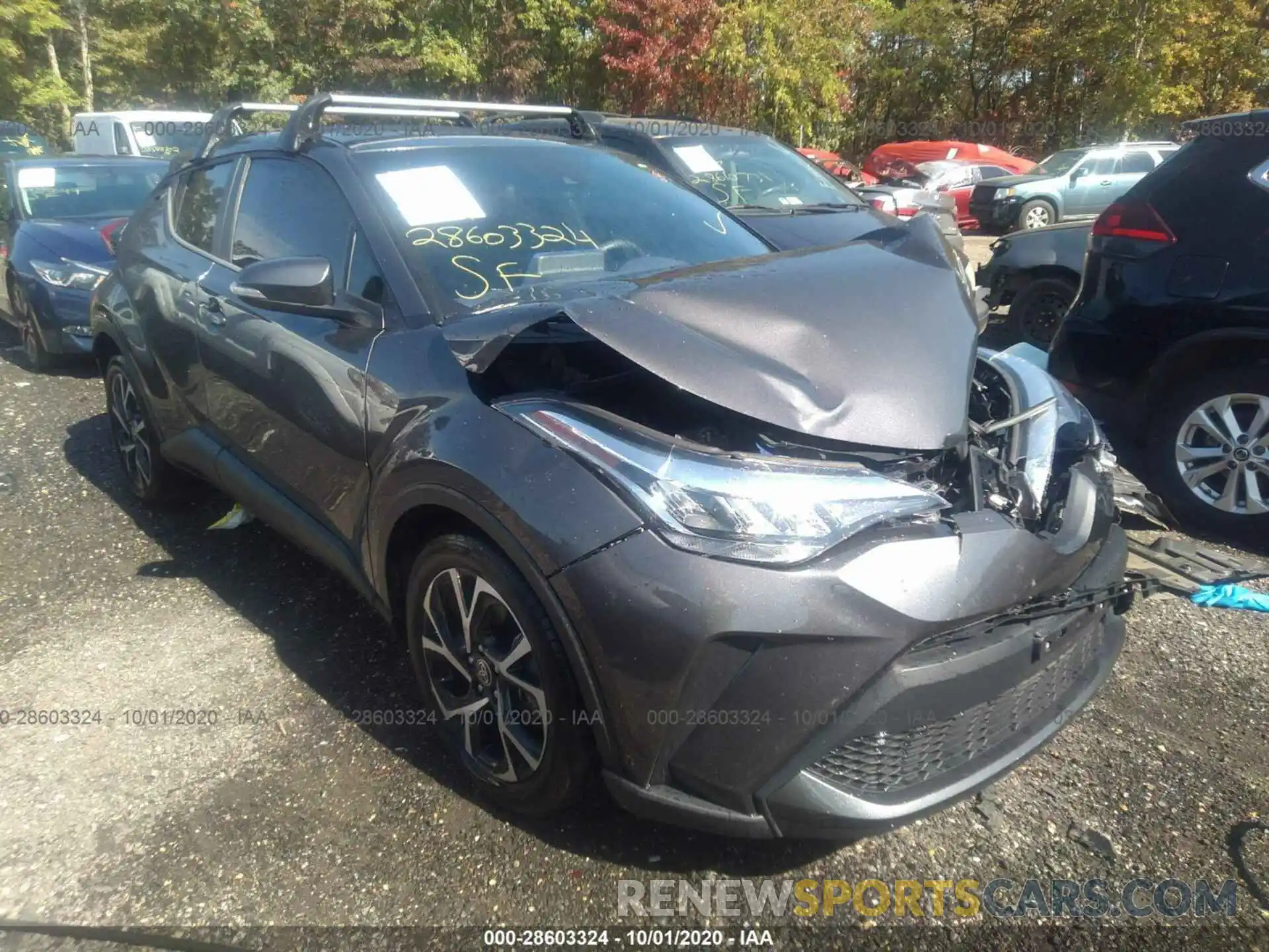 1 Photograph of a damaged car NMTKHMBX4LR108947 TOYOTA C-HR 2020