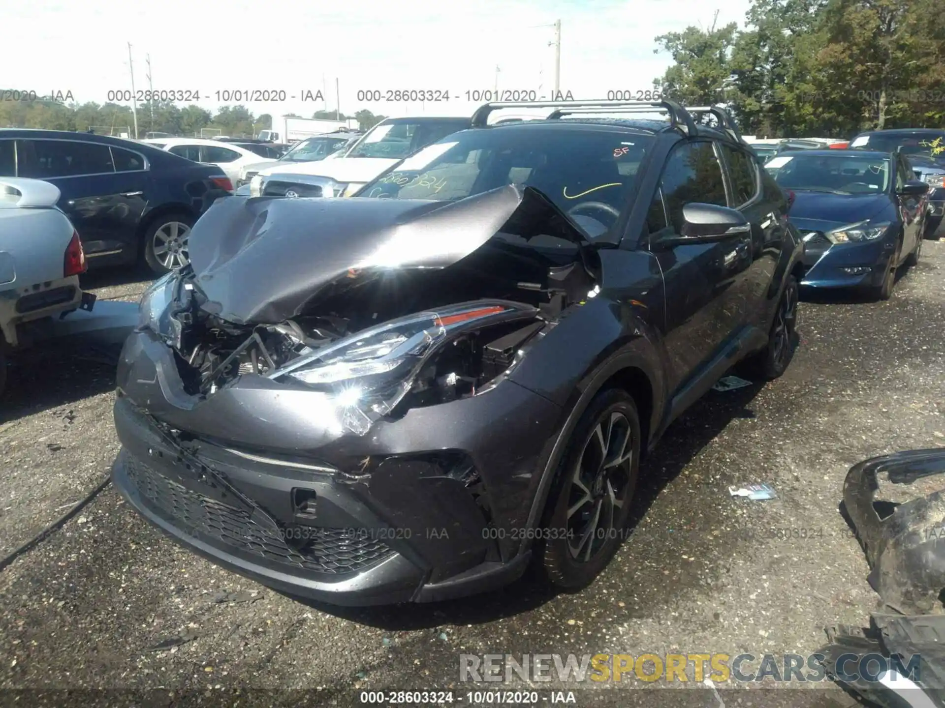 6 Photograph of a damaged car NMTKHMBX4LR108947 TOYOTA C-HR 2020