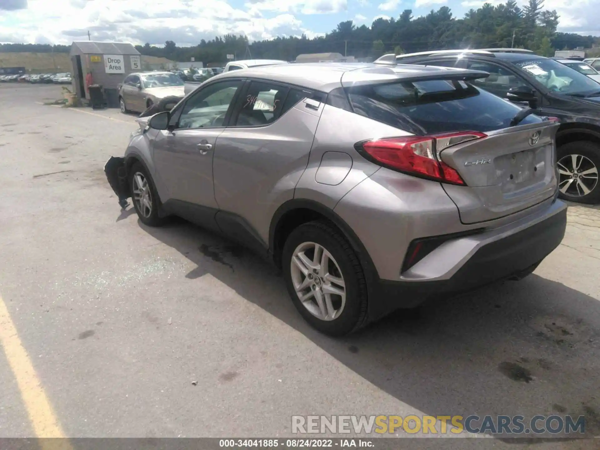 3 Photograph of a damaged car NMTKHMBX4LR110150 TOYOTA C-HR 2020