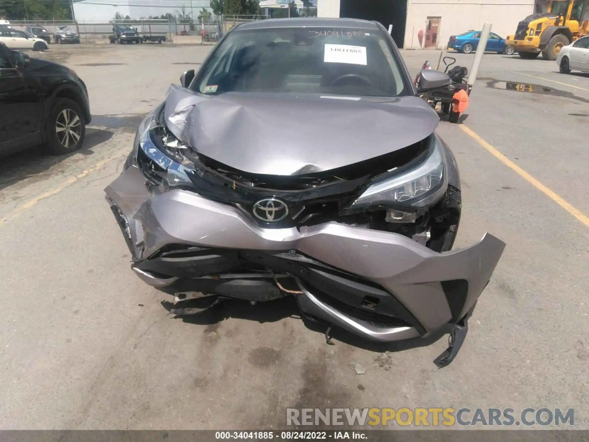 6 Photograph of a damaged car NMTKHMBX4LR110150 TOYOTA C-HR 2020