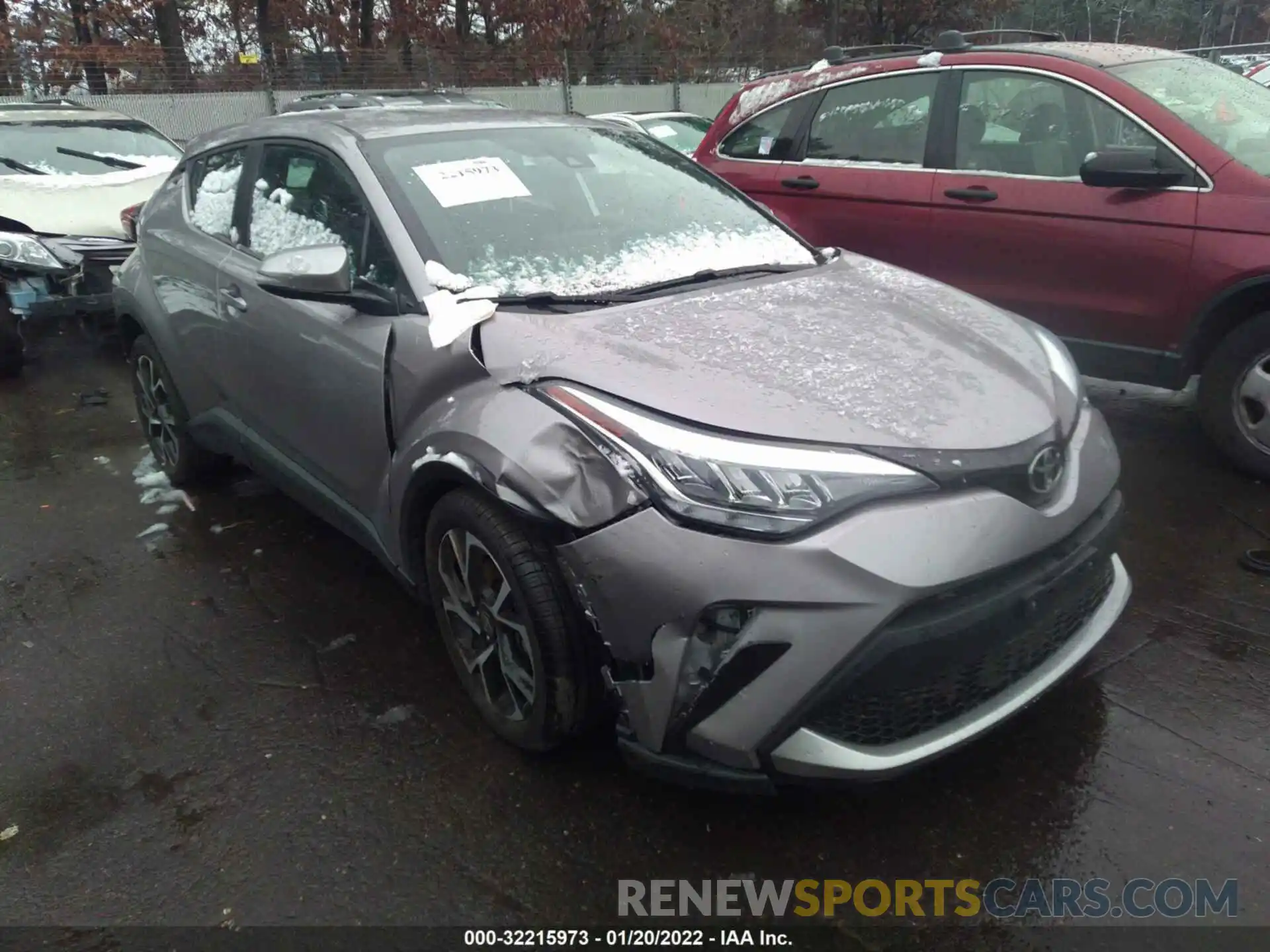 1 Photograph of a damaged car NMTKHMBX4LR110892 TOYOTA C-HR 2020