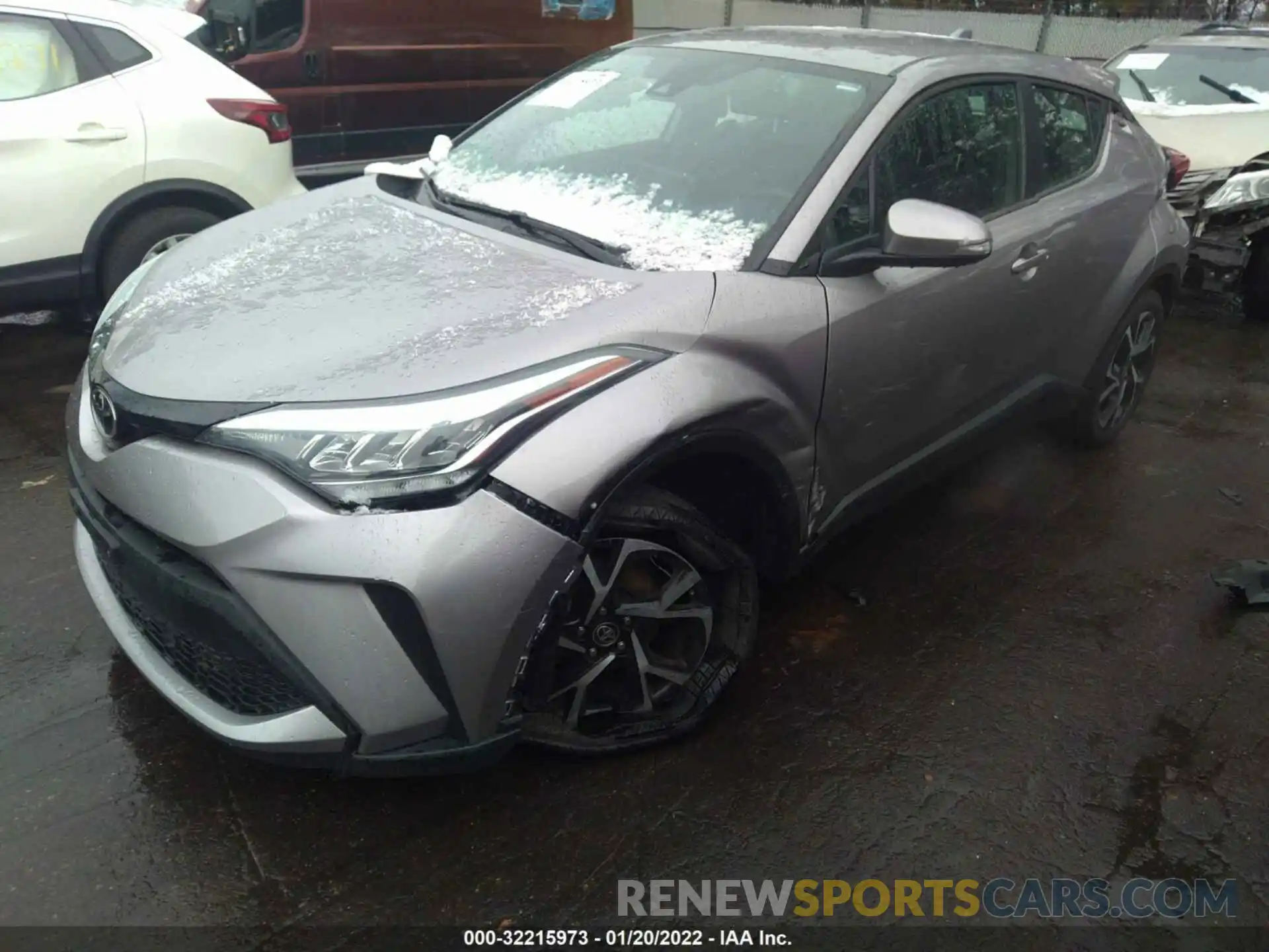 2 Photograph of a damaged car NMTKHMBX4LR110892 TOYOTA C-HR 2020