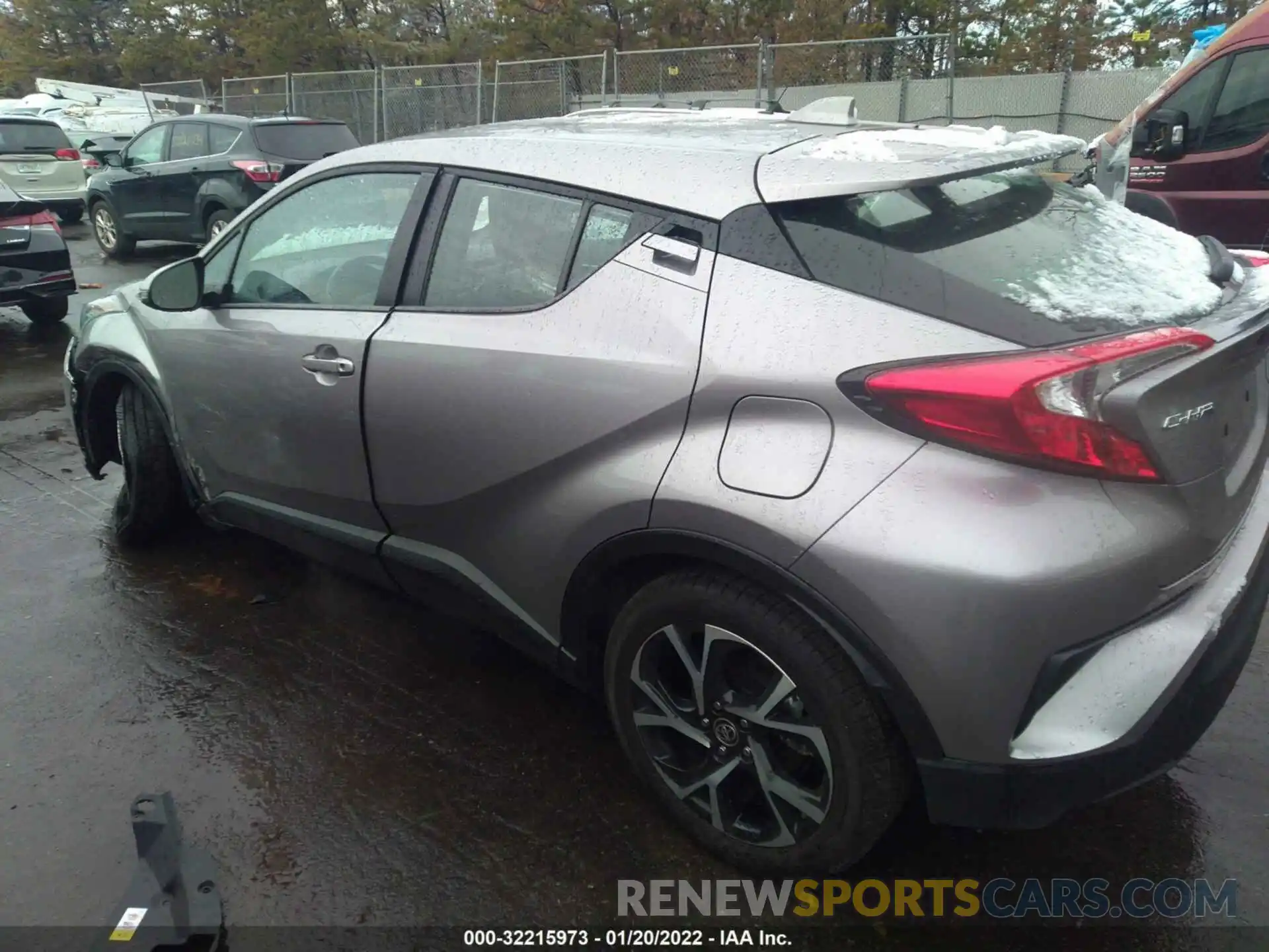 3 Photograph of a damaged car NMTKHMBX4LR110892 TOYOTA C-HR 2020