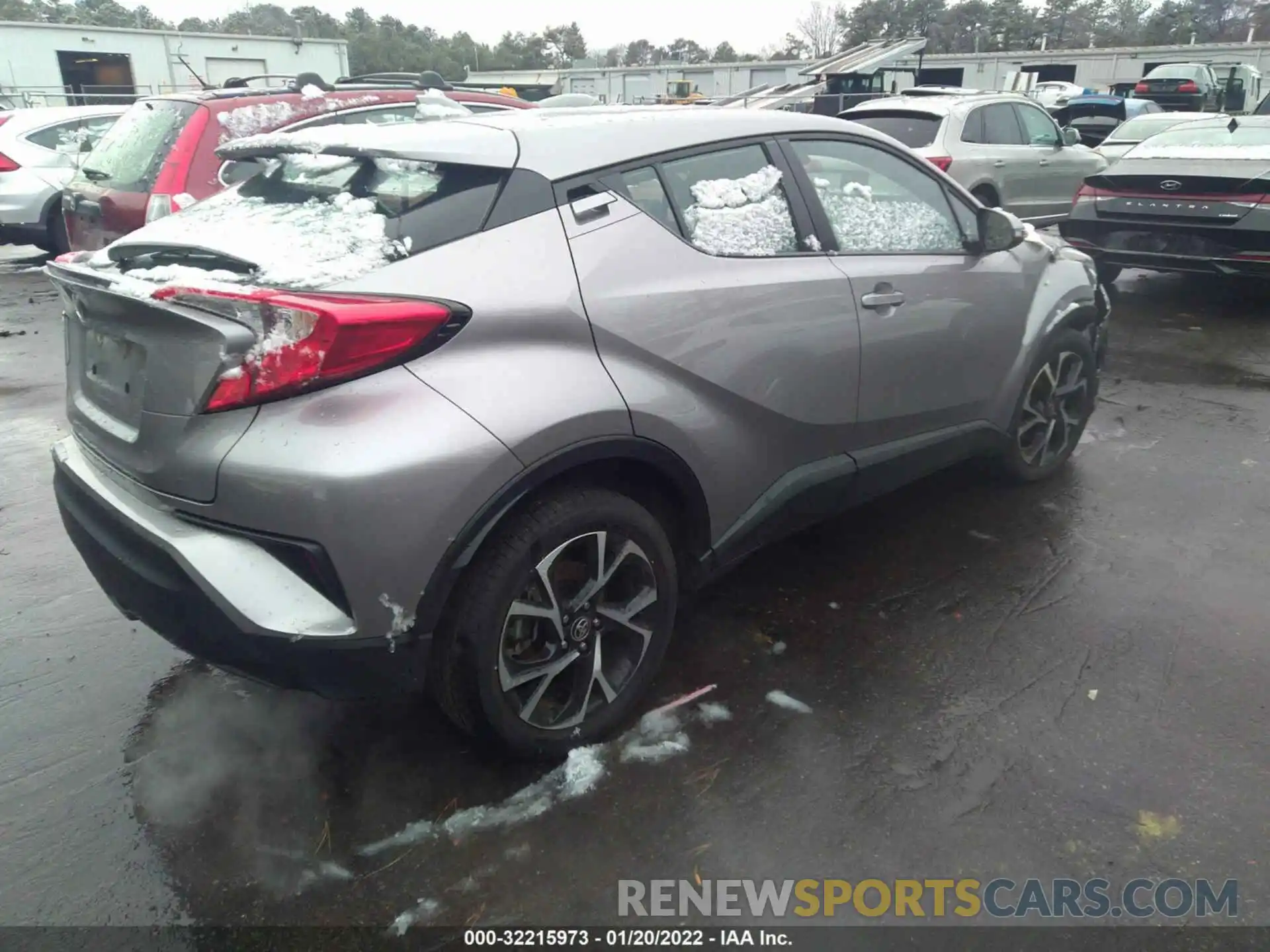 4 Photograph of a damaged car NMTKHMBX4LR110892 TOYOTA C-HR 2020