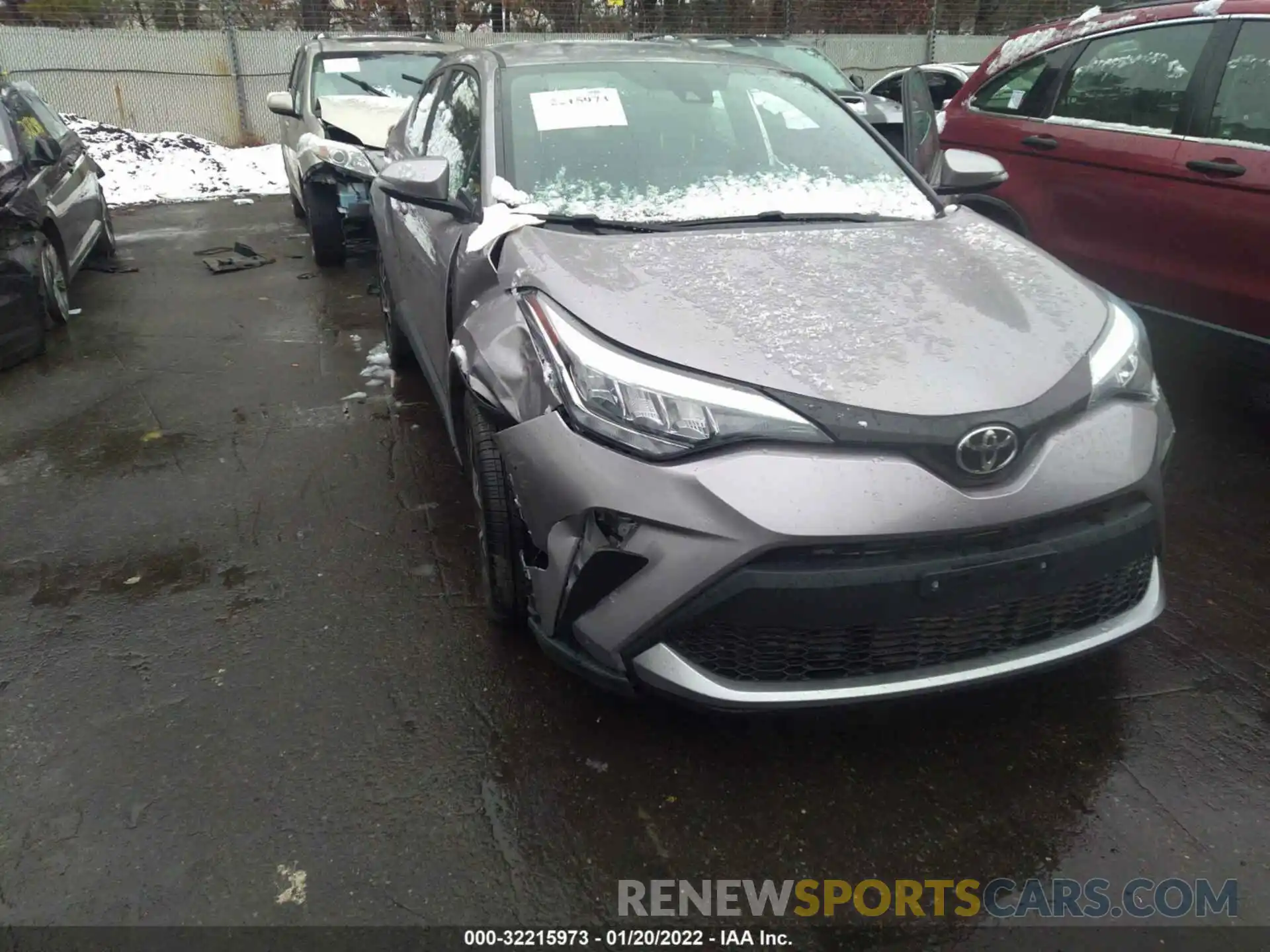 6 Photograph of a damaged car NMTKHMBX4LR110892 TOYOTA C-HR 2020