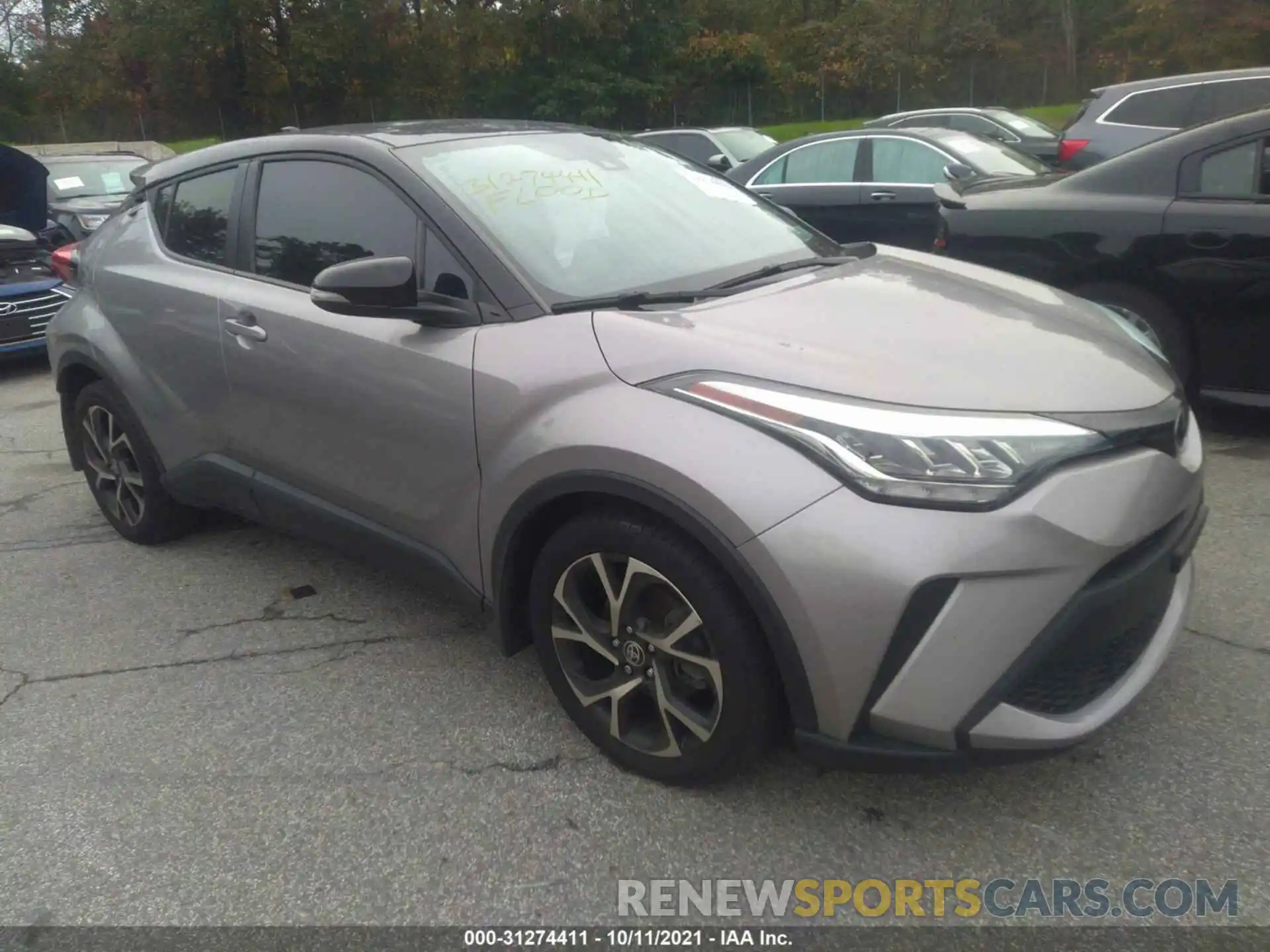 1 Photograph of a damaged car NMTKHMBX4LR111444 TOYOTA C-HR 2020