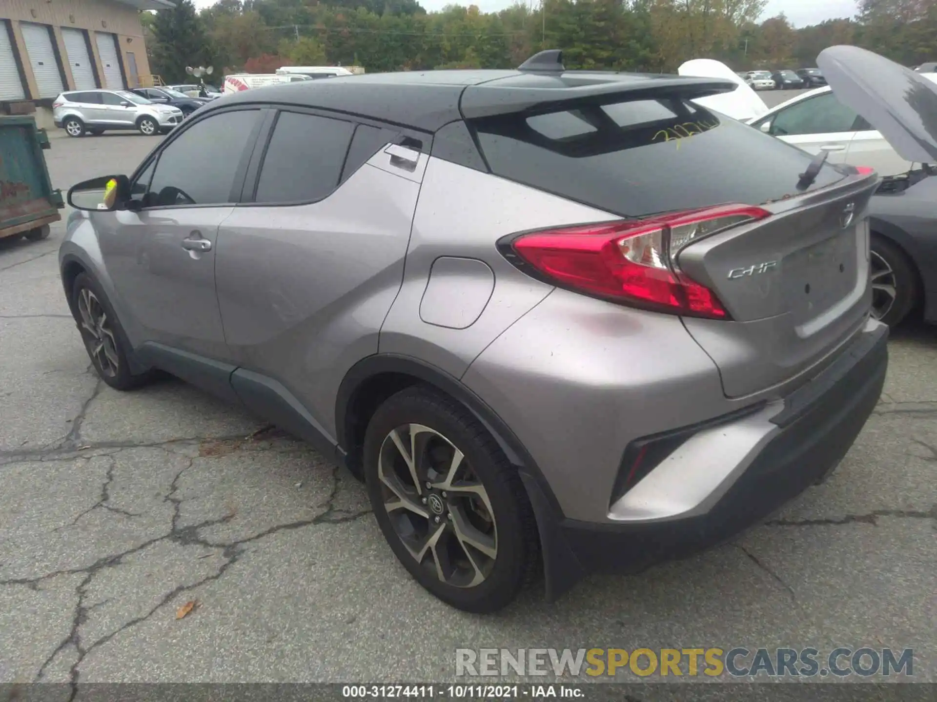 3 Photograph of a damaged car NMTKHMBX4LR111444 TOYOTA C-HR 2020