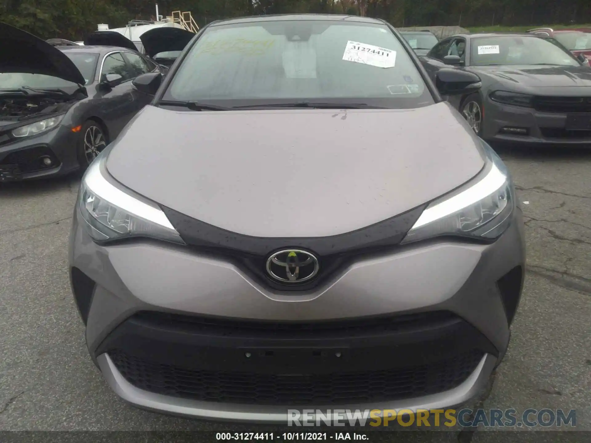 6 Photograph of a damaged car NMTKHMBX4LR111444 TOYOTA C-HR 2020