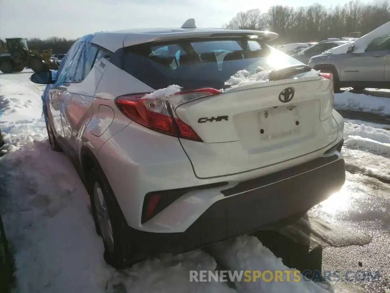 3 Photograph of a damaged car NMTKHMBX4LR112951 TOYOTA C-HR 2020