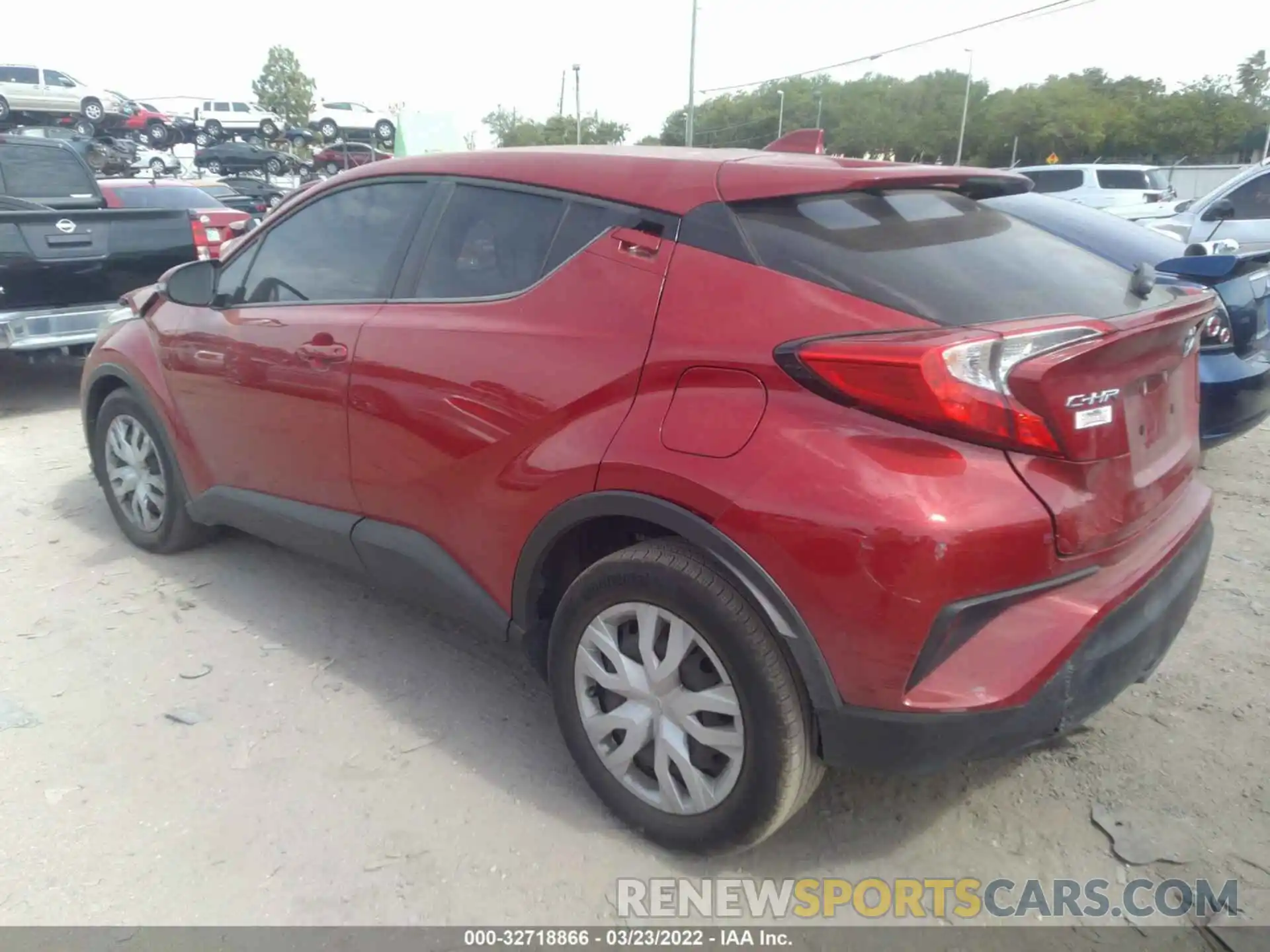 3 Photograph of a damaged car NMTKHMBX4LR113596 TOYOTA C-HR 2020