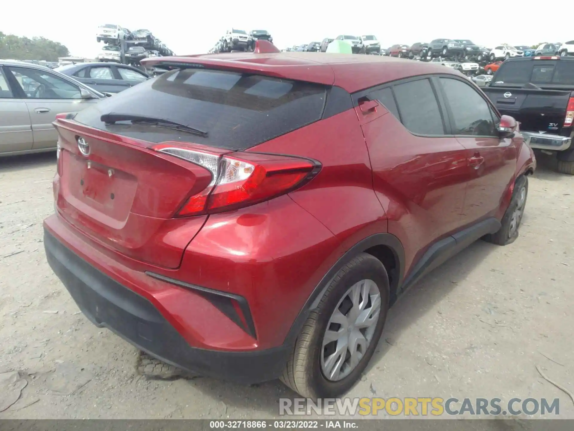 4 Photograph of a damaged car NMTKHMBX4LR113596 TOYOTA C-HR 2020