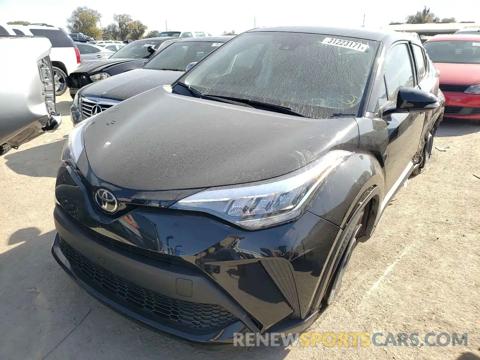 2 Photograph of a damaged car NMTKHMBX4LR115204 TOYOTA C-HR 2020