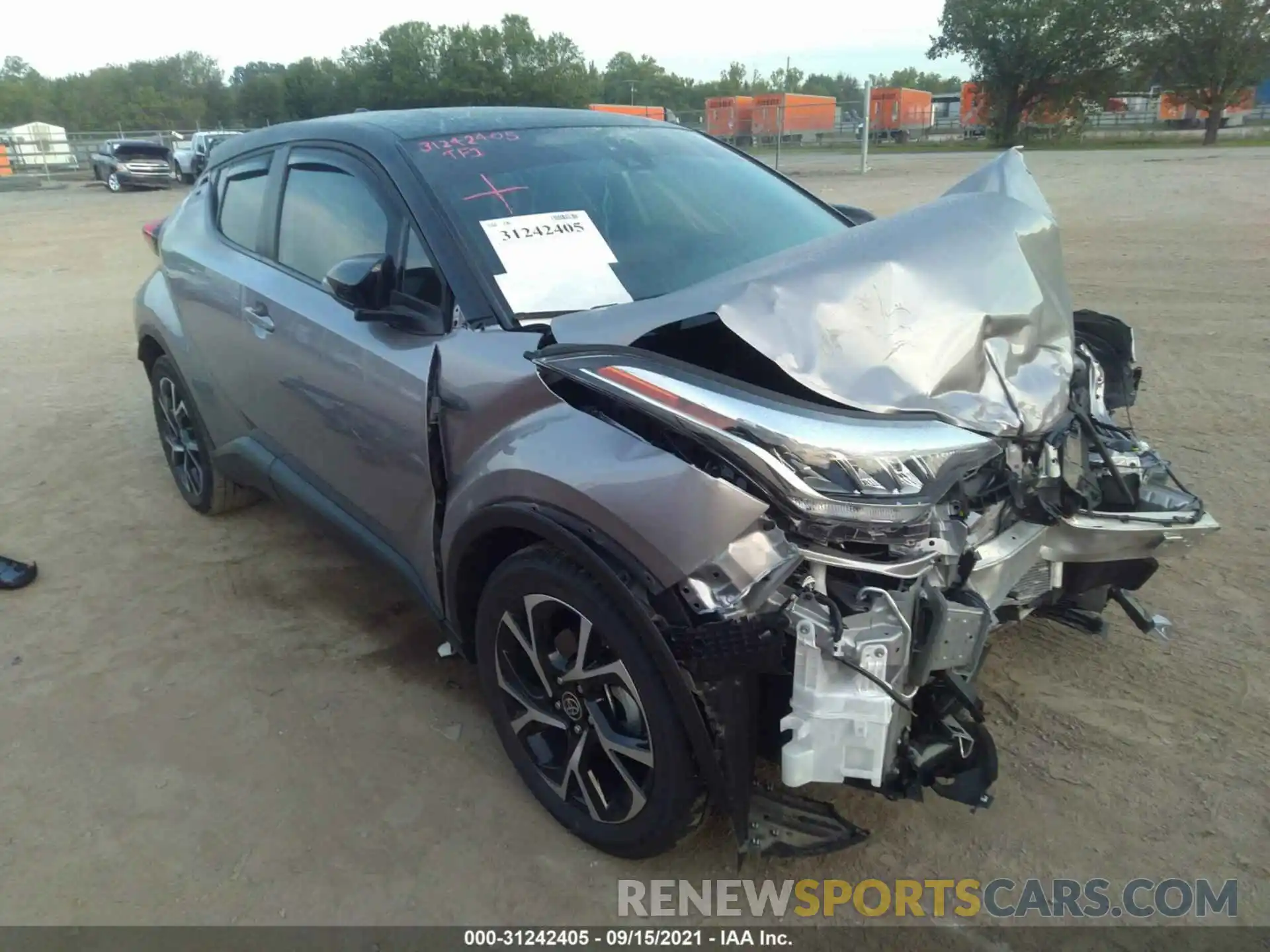 1 Photograph of a damaged car NMTKHMBX4LR116823 TOYOTA C-HR 2020