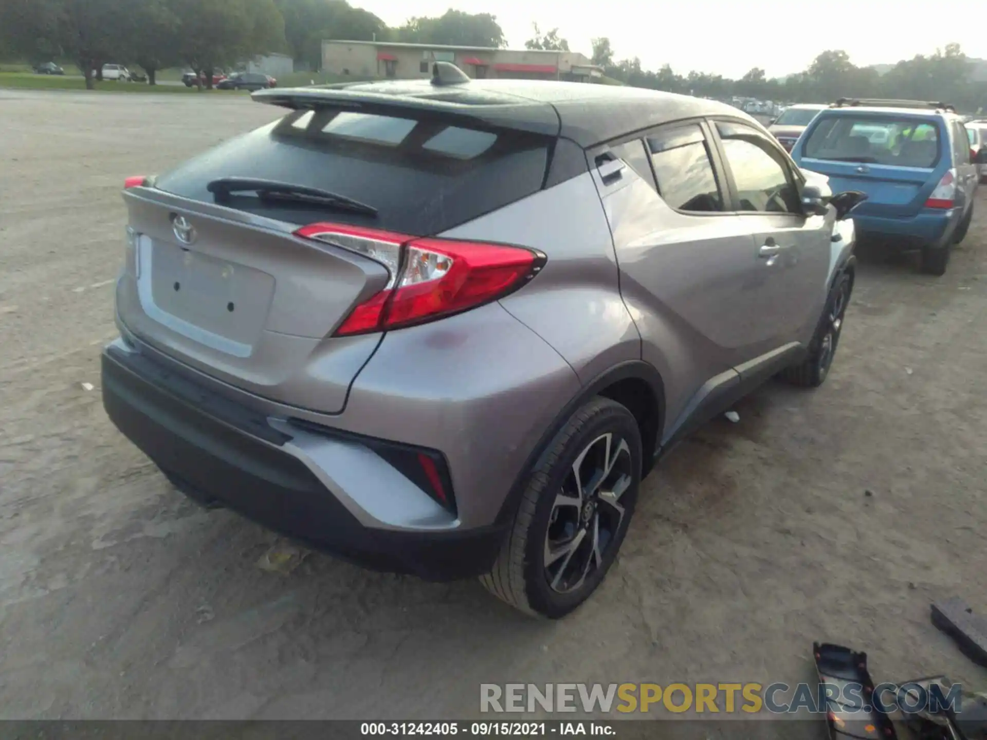 4 Photograph of a damaged car NMTKHMBX4LR116823 TOYOTA C-HR 2020