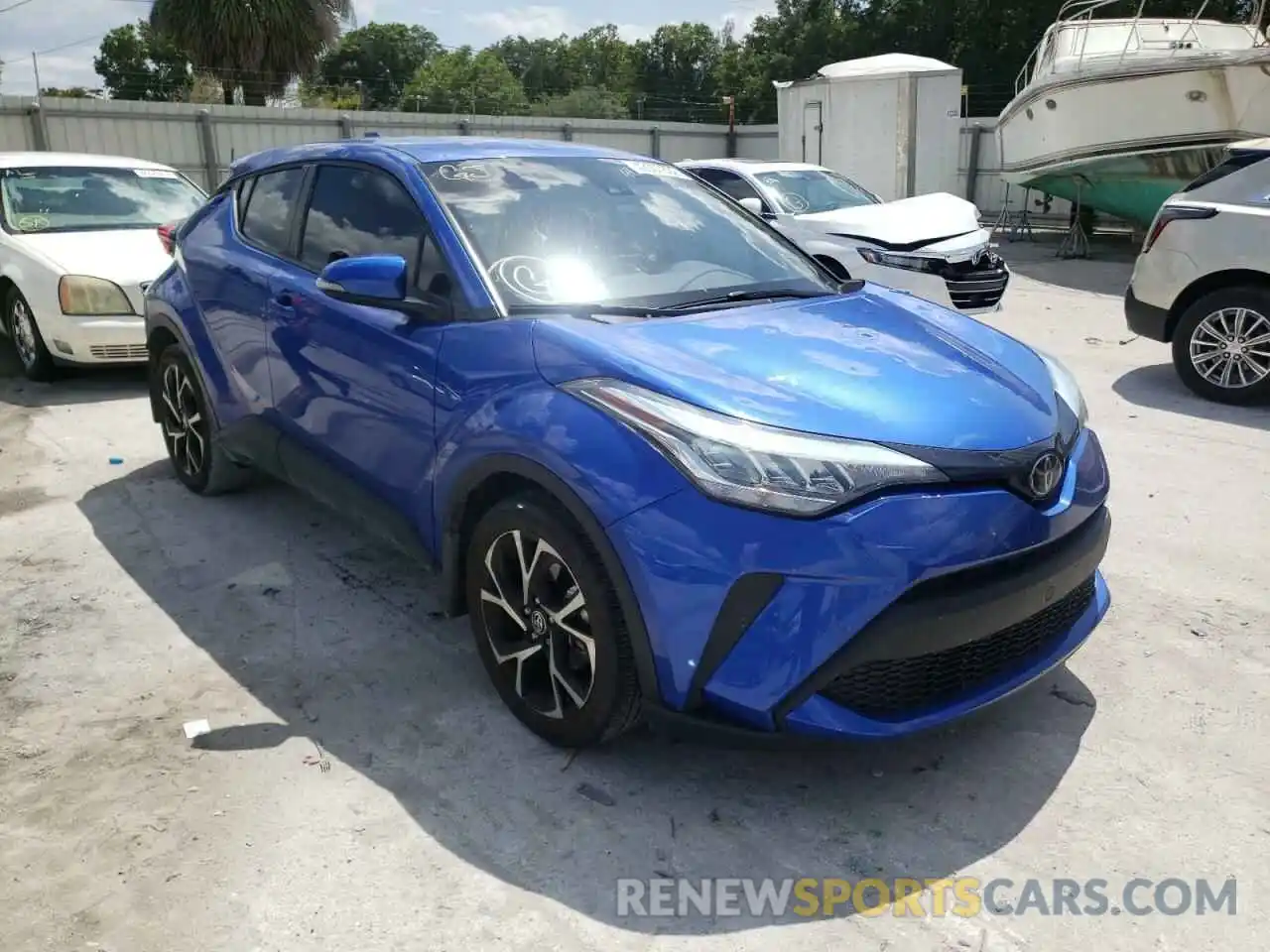 1 Photograph of a damaged car NMTKHMBX4LR117020 TOYOTA C-HR 2020