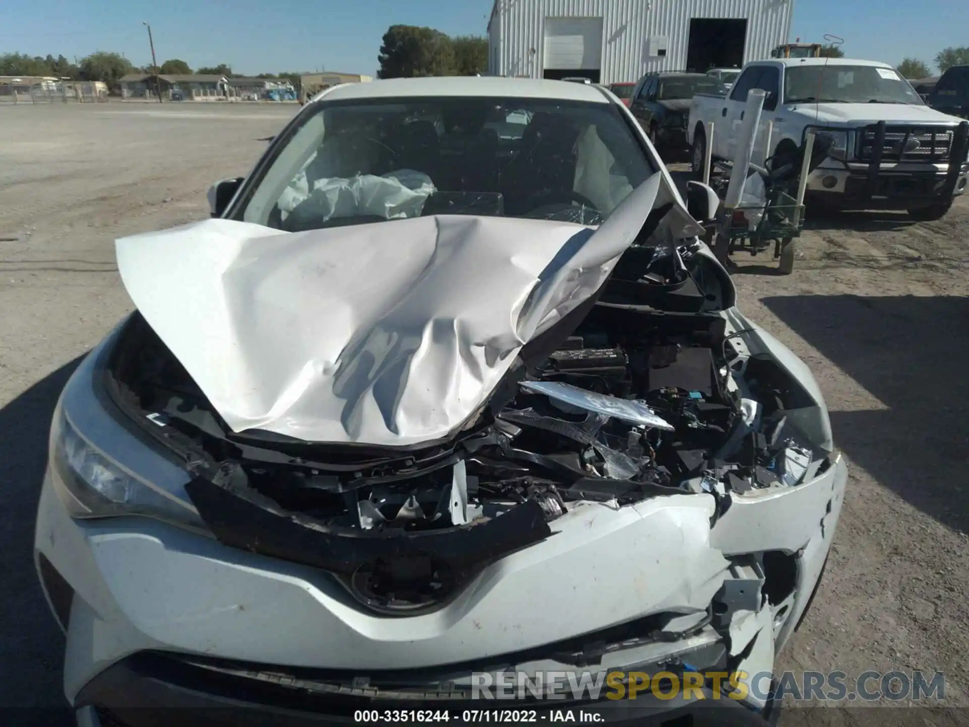 10 Photograph of a damaged car NMTKHMBX4LR117891 TOYOTA C-HR 2020