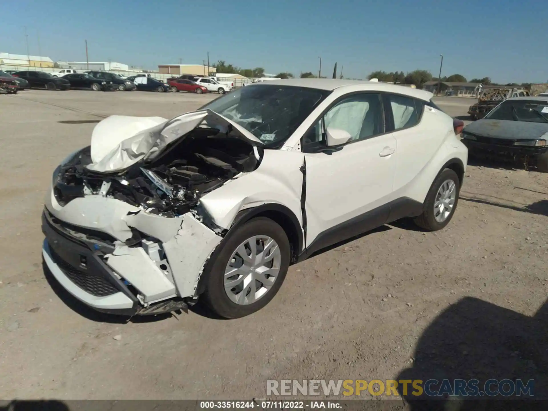 2 Photograph of a damaged car NMTKHMBX4LR117891 TOYOTA C-HR 2020