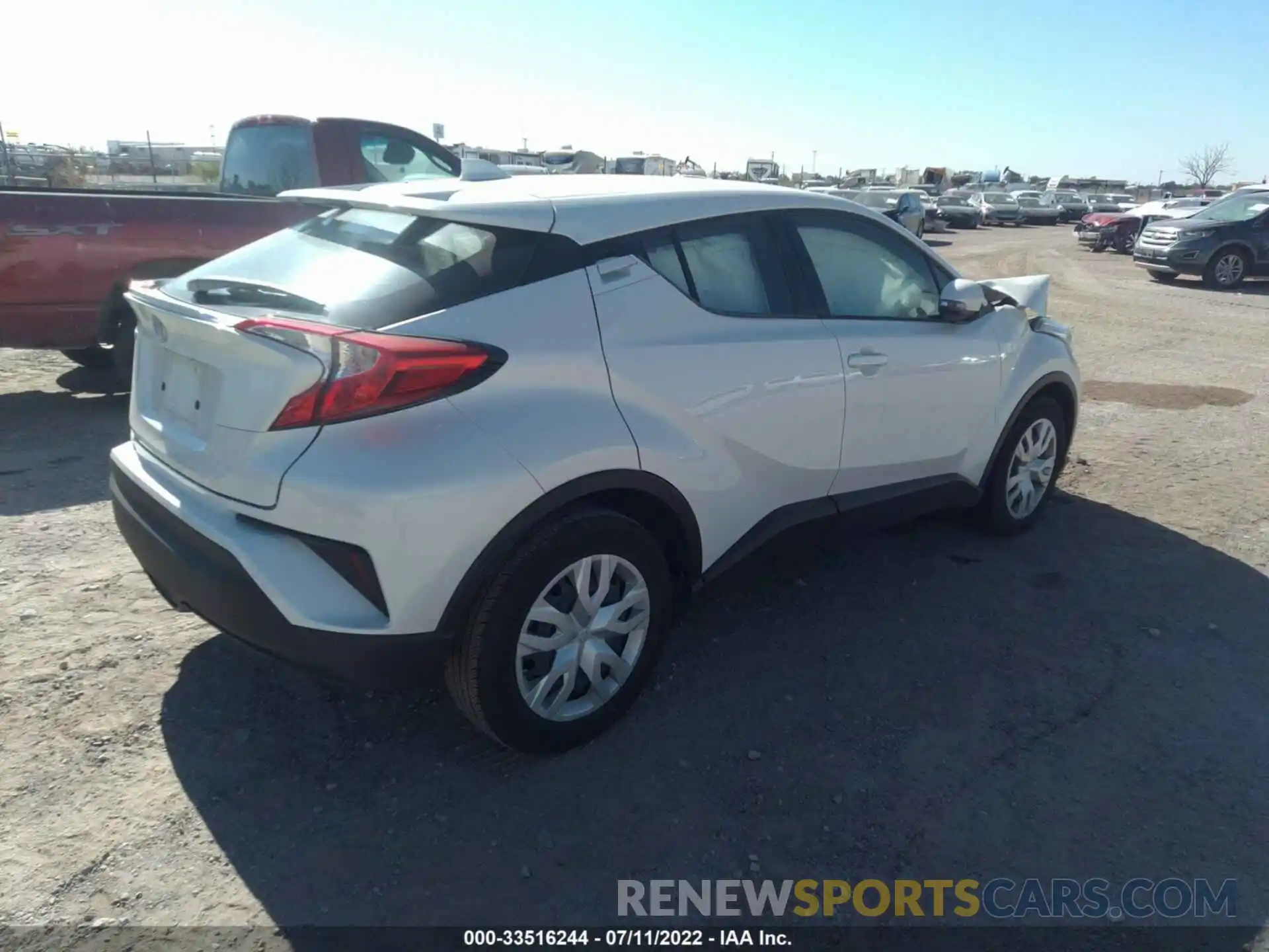 4 Photograph of a damaged car NMTKHMBX4LR117891 TOYOTA C-HR 2020