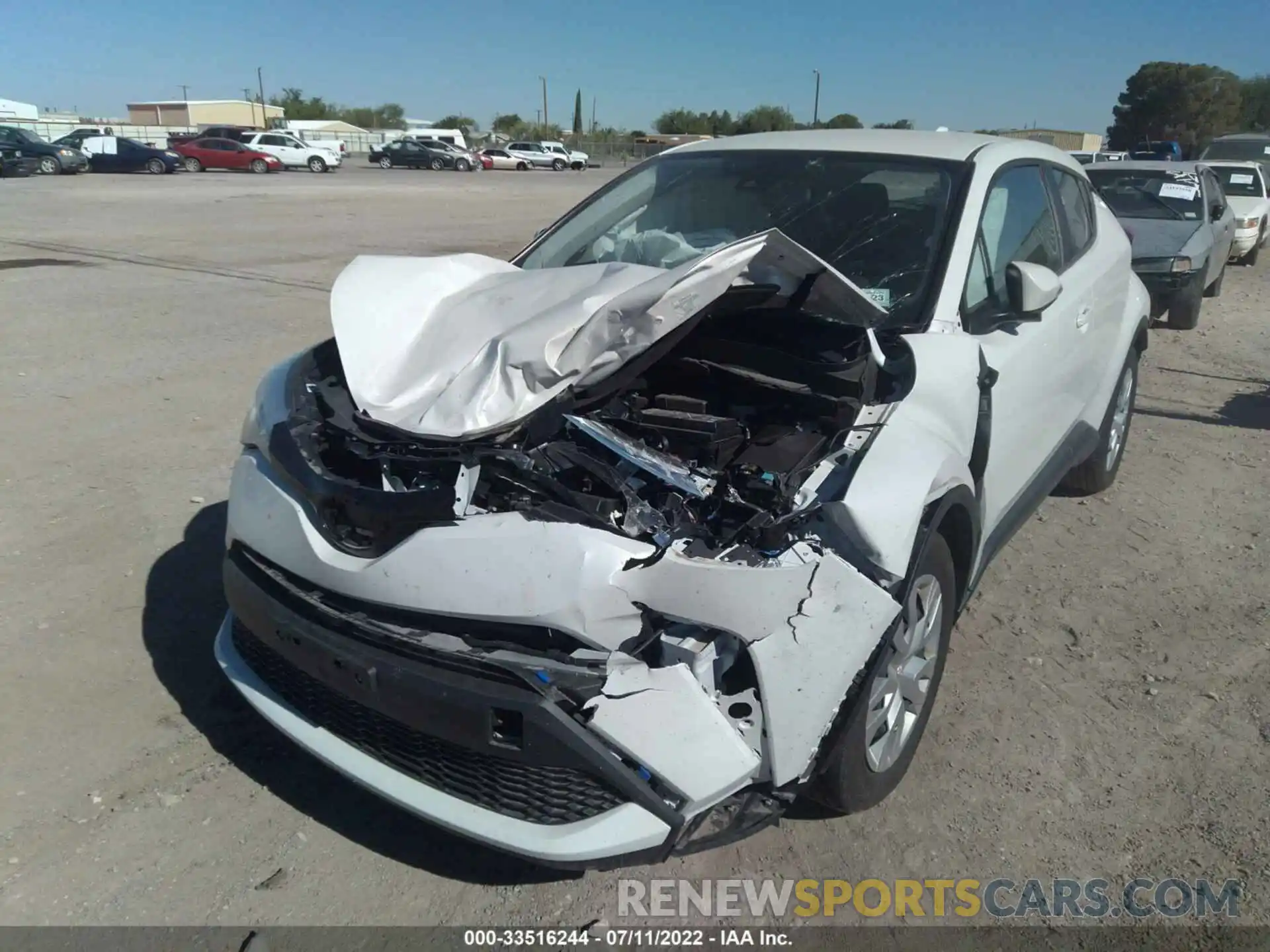 6 Photograph of a damaged car NMTKHMBX4LR117891 TOYOTA C-HR 2020