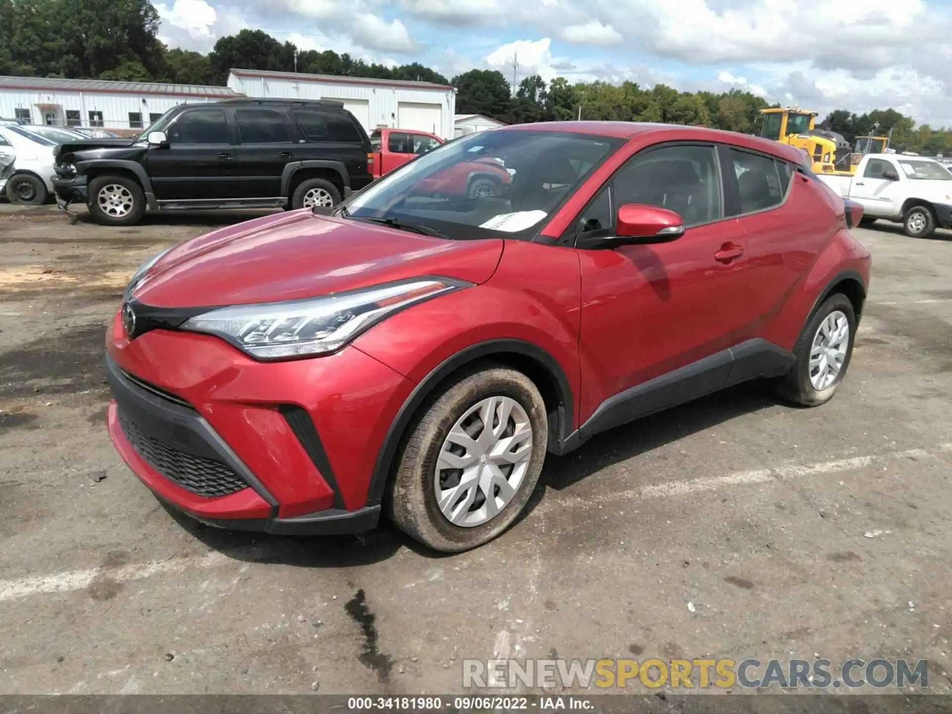 2 Photograph of a damaged car NMTKHMBX4LR118636 TOYOTA C-HR 2020