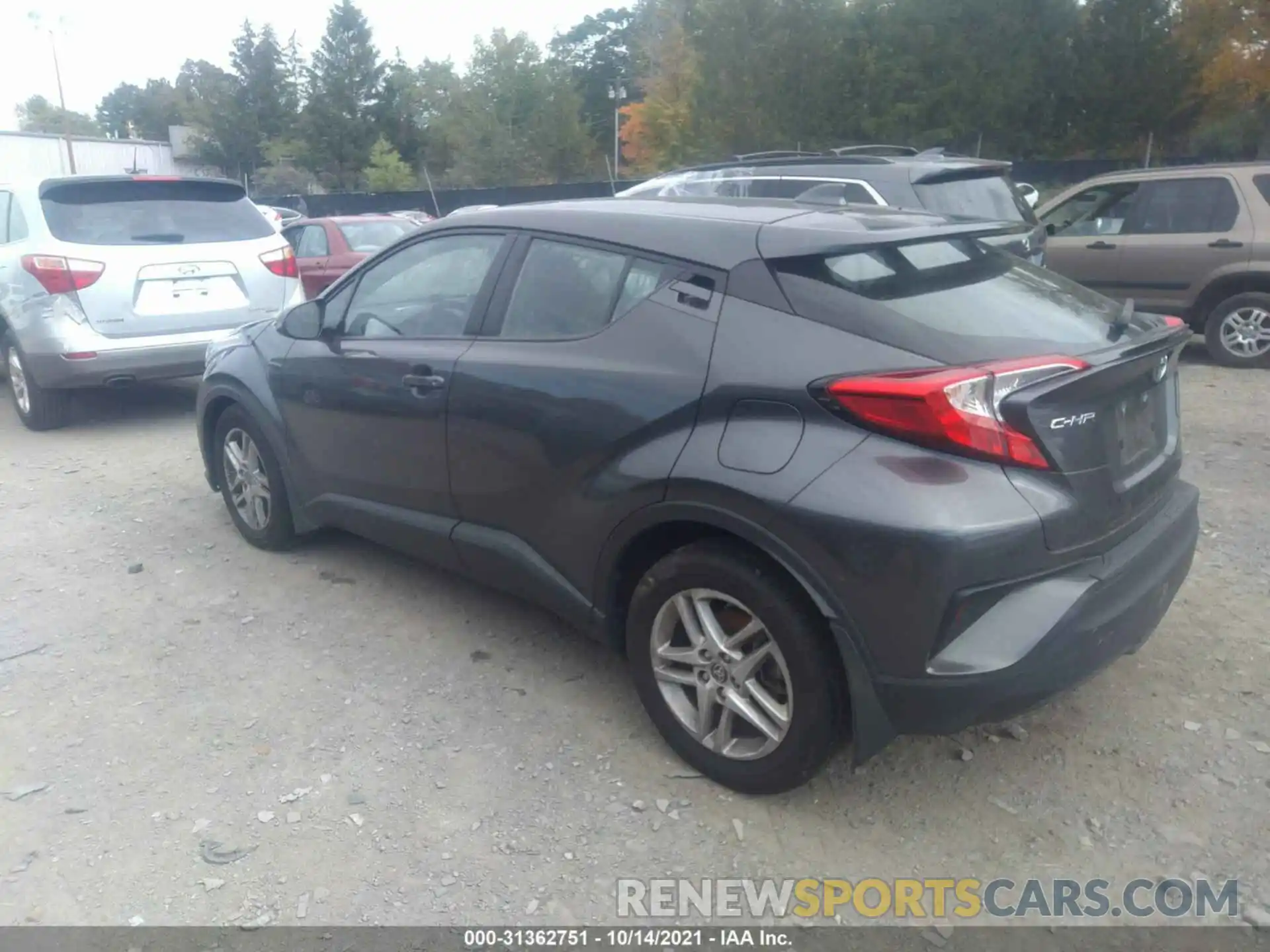 3 Photograph of a damaged car NMTKHMBX5LR102106 TOYOTA C-HR 2020