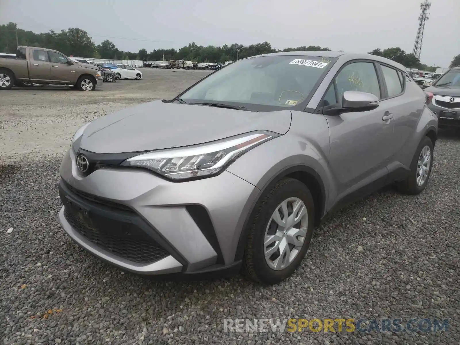 2 Photograph of a damaged car NMTKHMBX5LR103689 TOYOTA C-HR 2020