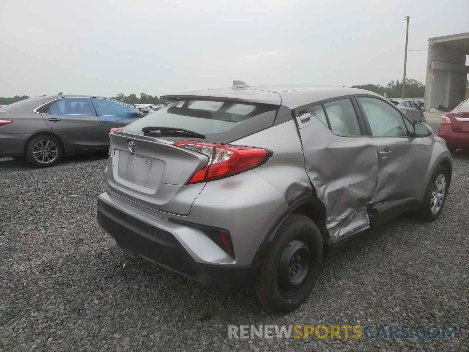 4 Фотография поврежденного автомобиля NMTKHMBX5LR103689 TOYOTA C-HR 2020