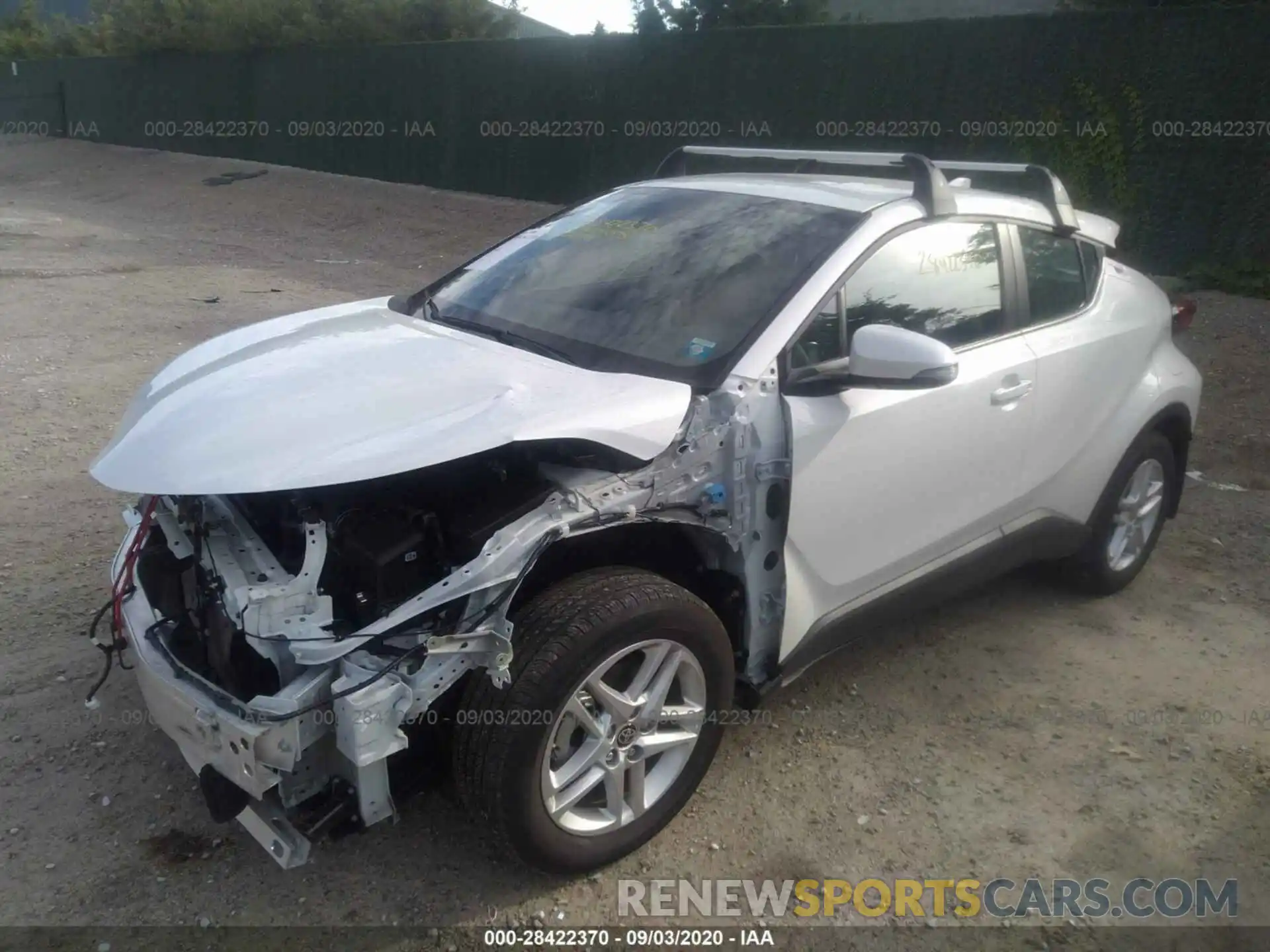 2 Photograph of a damaged car NMTKHMBX5LR109492 TOYOTA C-HR 2020