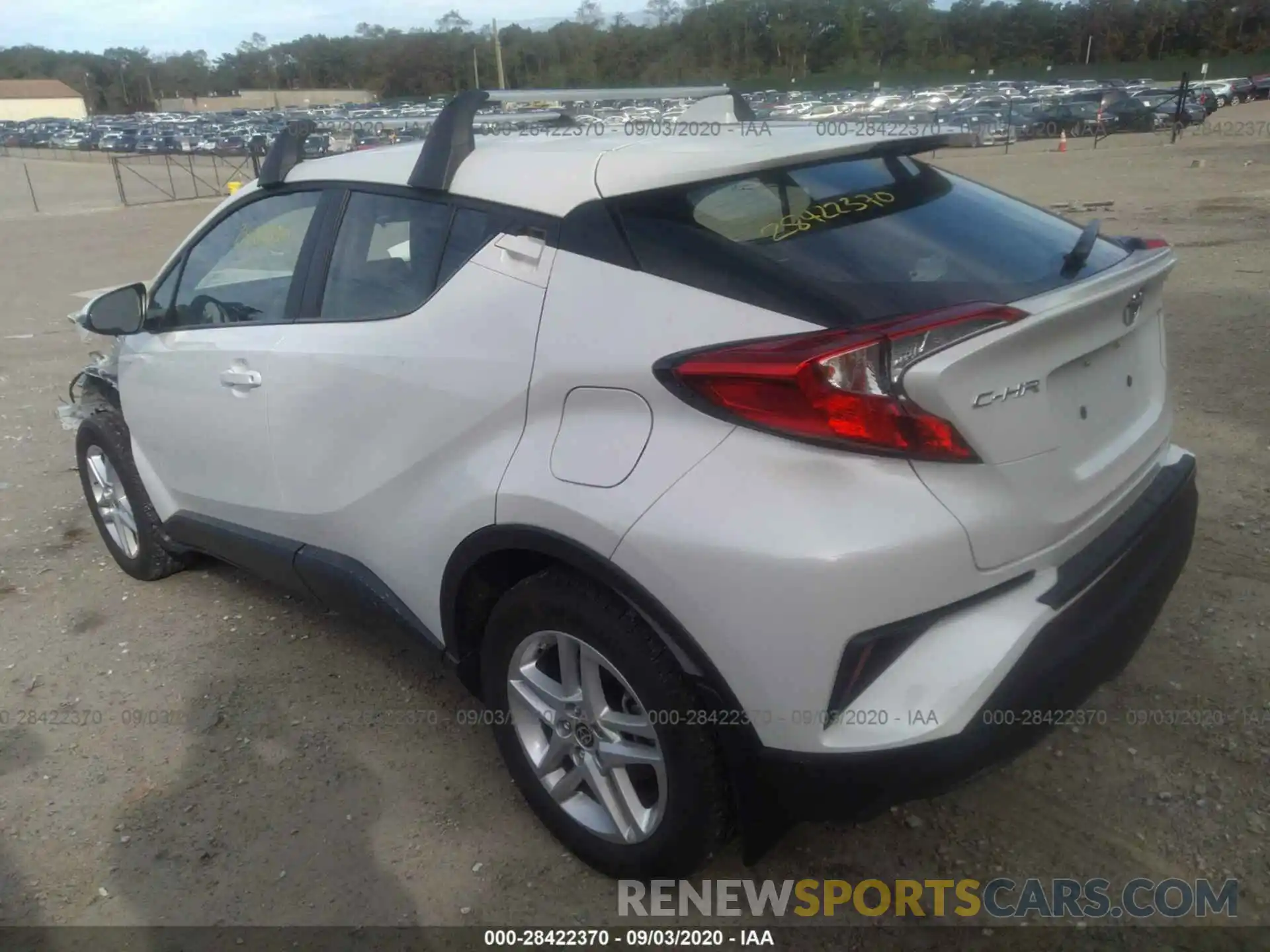 3 Photograph of a damaged car NMTKHMBX5LR109492 TOYOTA C-HR 2020