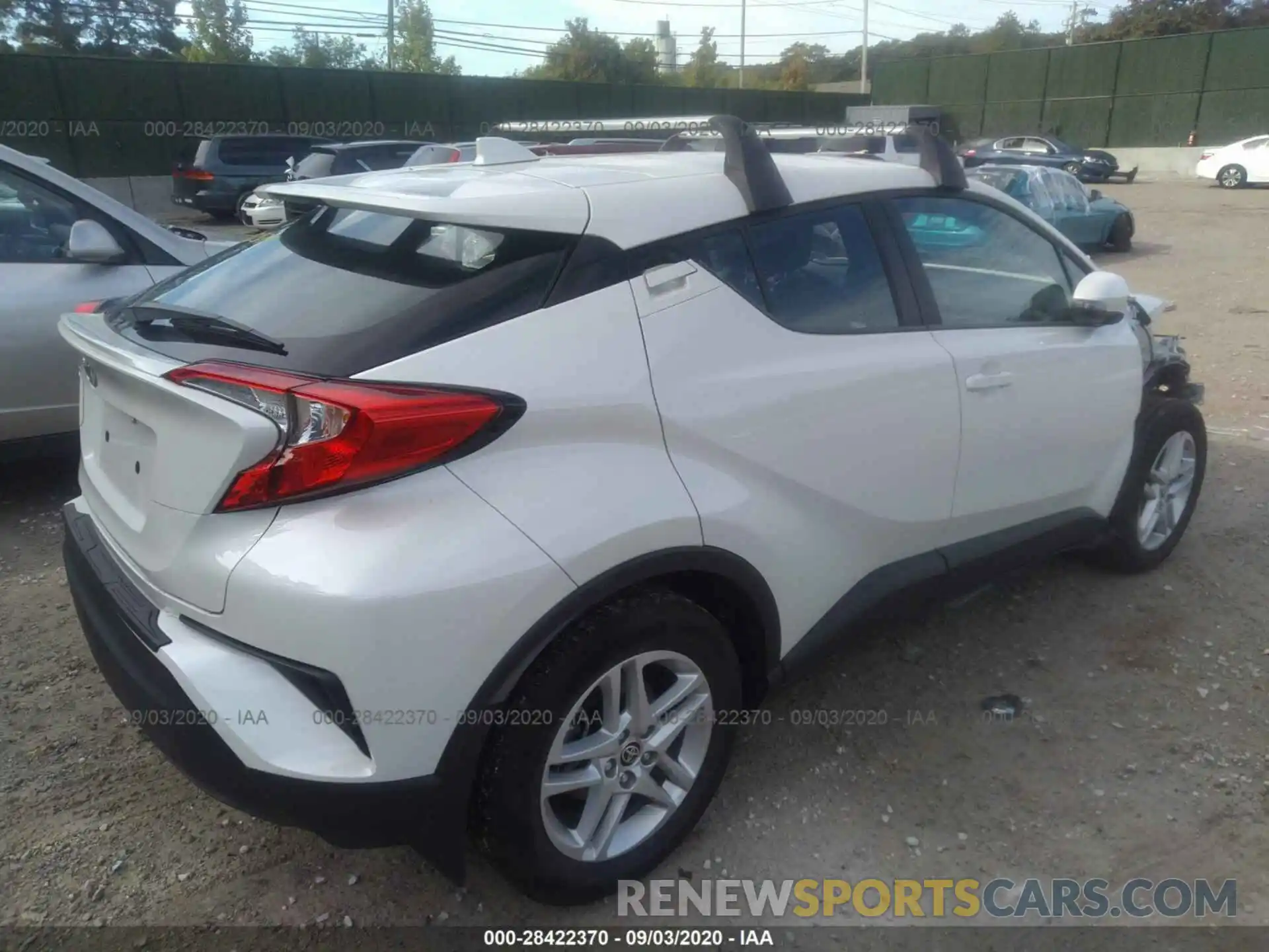 4 Photograph of a damaged car NMTKHMBX5LR109492 TOYOTA C-HR 2020