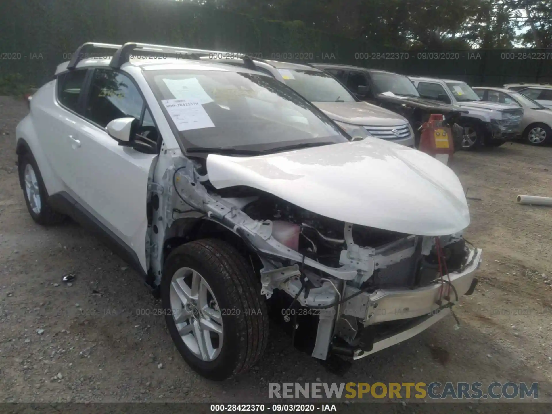 6 Photograph of a damaged car NMTKHMBX5LR109492 TOYOTA C-HR 2020