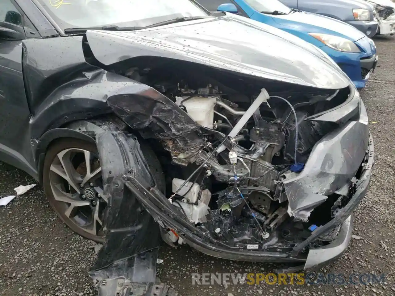 9 Photograph of a damaged car NMTKHMBX5LR113820 TOYOTA C-HR 2020