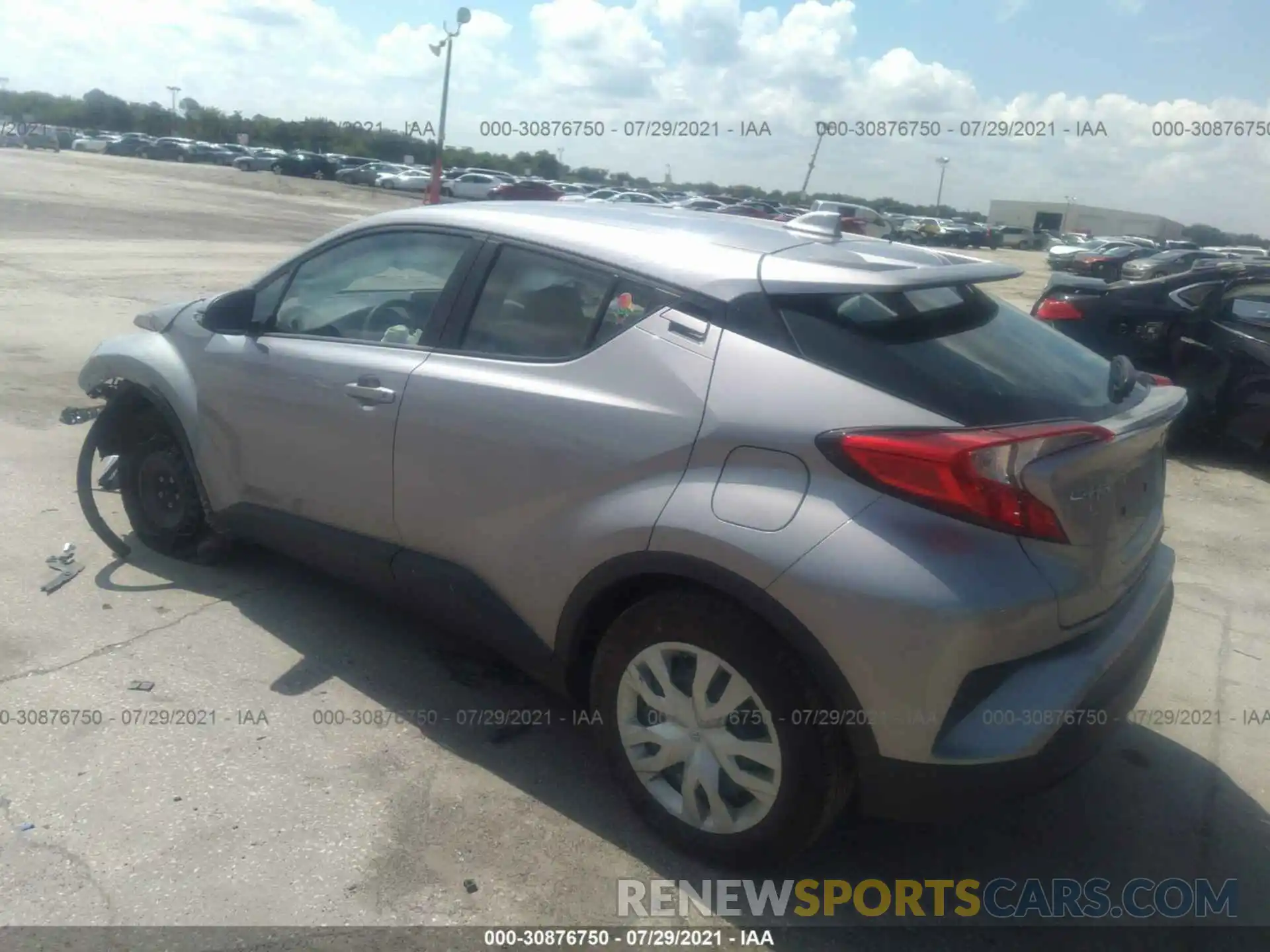 3 Photograph of a damaged car NMTKHMBX5LR113963 TOYOTA C-HR 2020