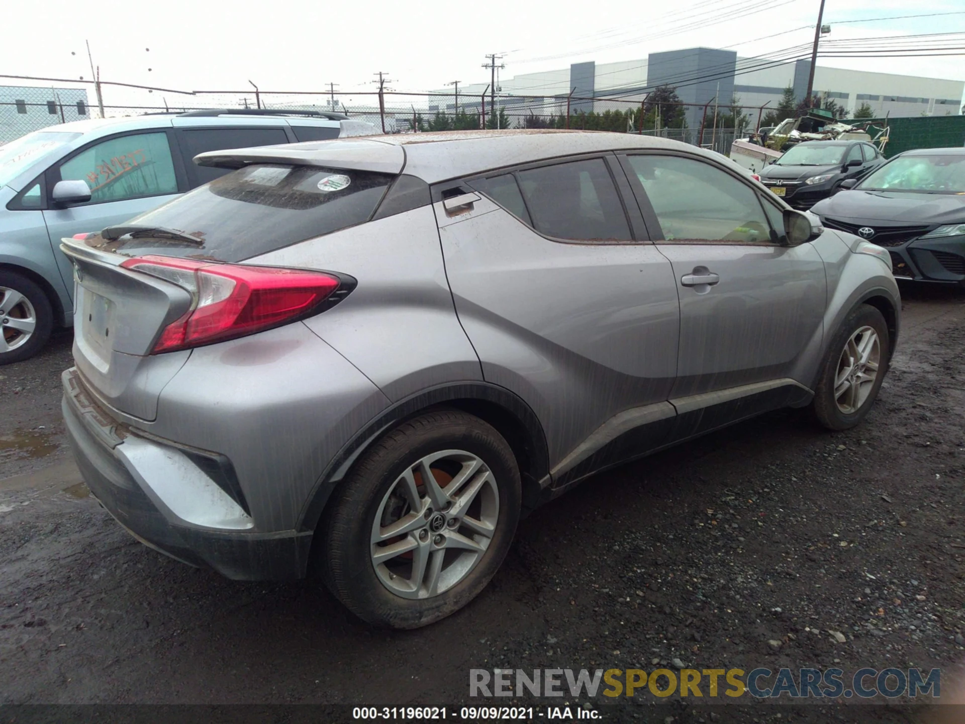 4 Photograph of a damaged car NMTKHMBX5LR114207 TOYOTA C-HR 2020