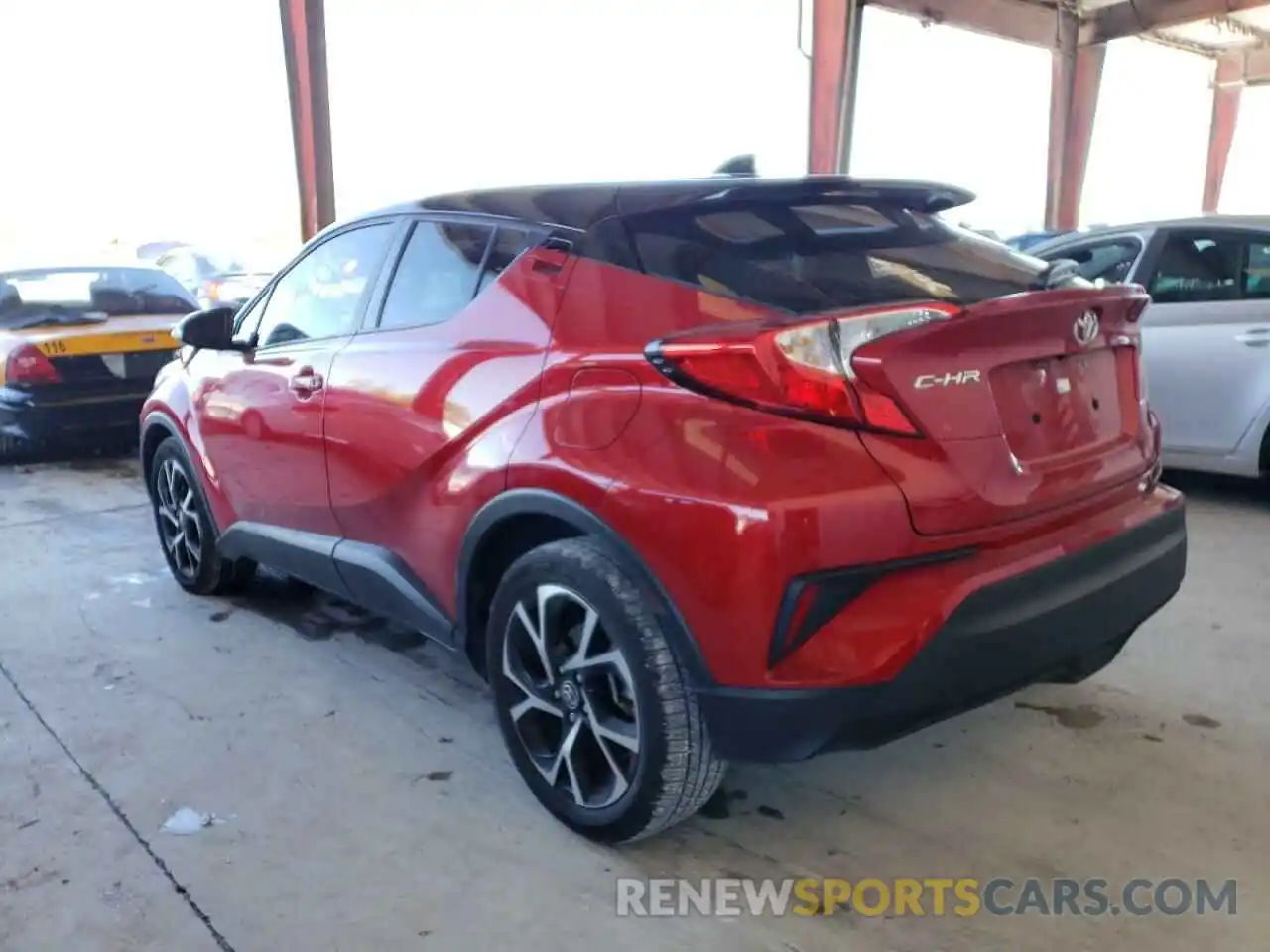 3 Photograph of a damaged car NMTKHMBX5LR114739 TOYOTA C-HR 2020