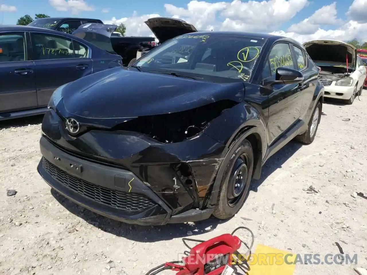 2 Photograph of a damaged car NMTKHMBX5LR115230 TOYOTA C-HR 2020