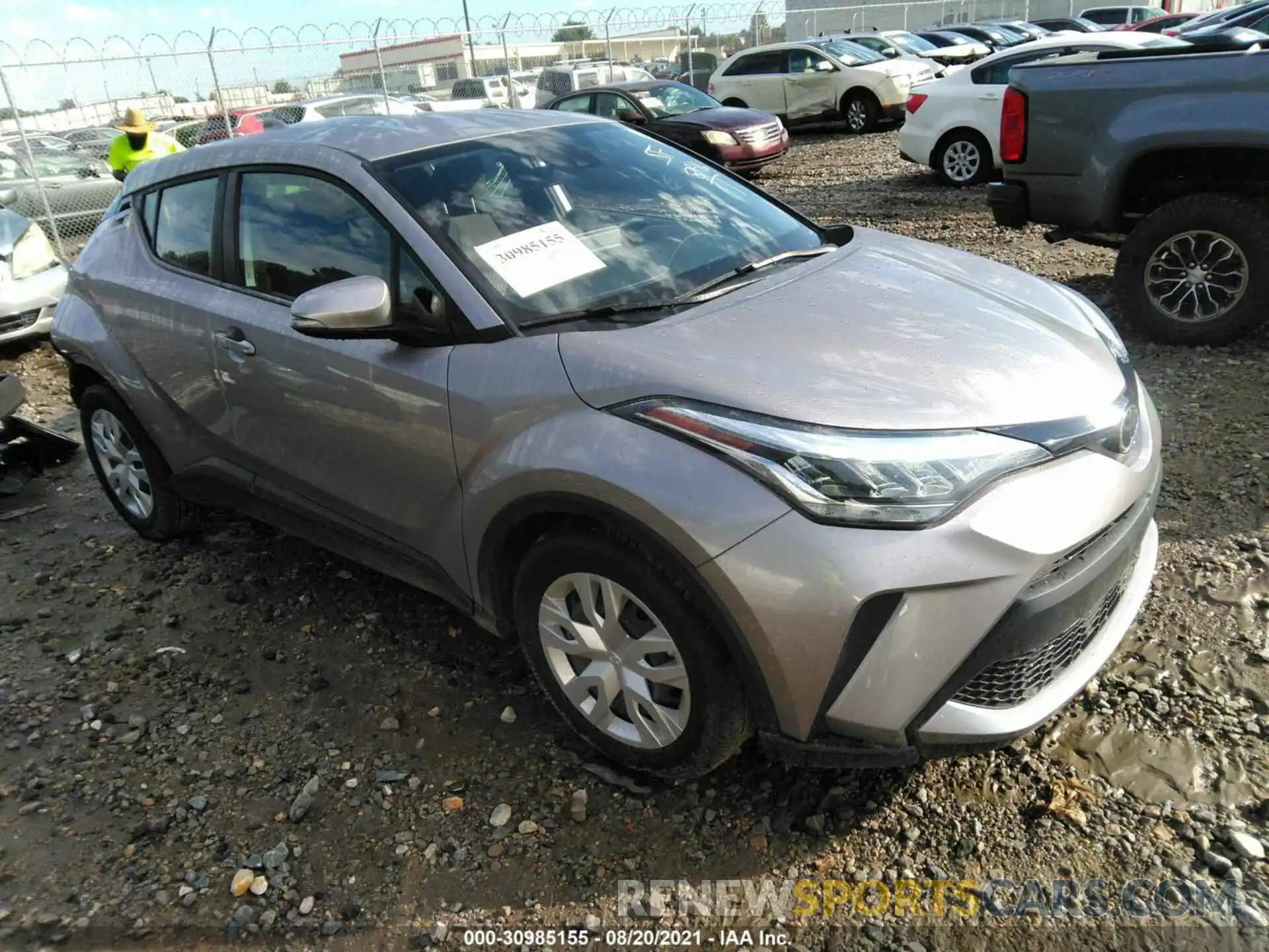 1 Фотография поврежденного автомобиля NMTKHMBX5LR117303 TOYOTA C-HR 2020