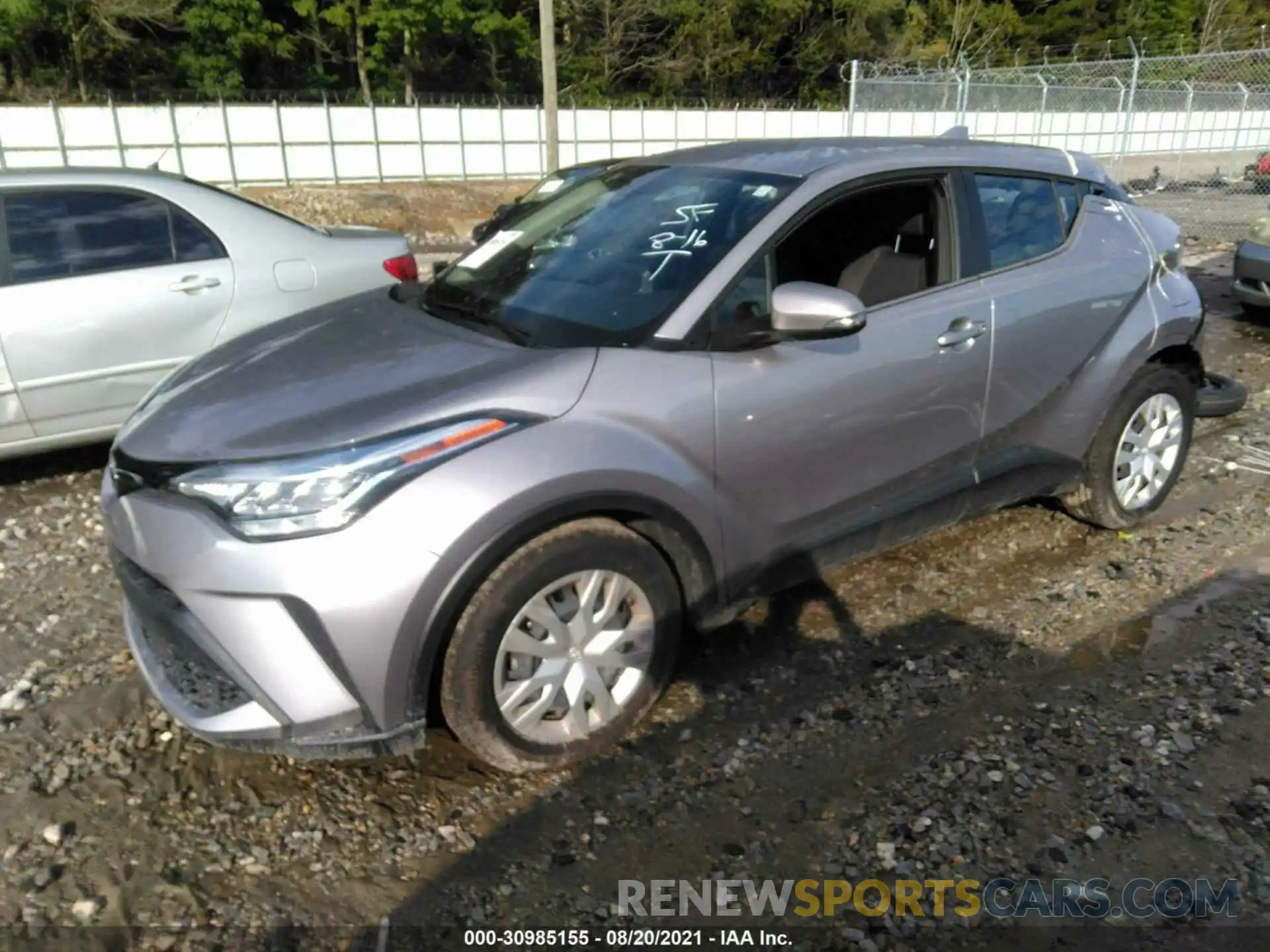 2 Photograph of a damaged car NMTKHMBX5LR117303 TOYOTA C-HR 2020