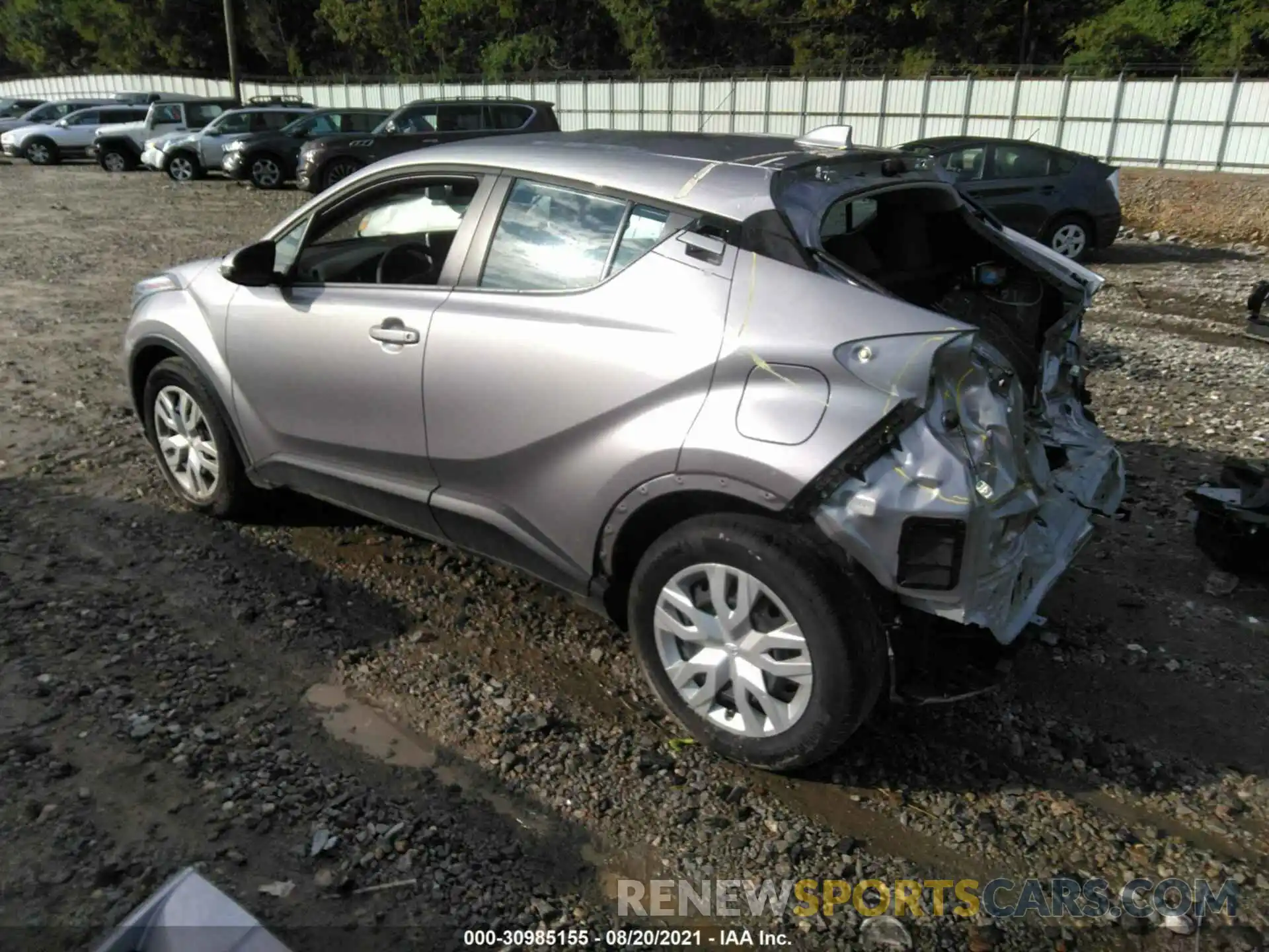 3 Photograph of a damaged car NMTKHMBX5LR117303 TOYOTA C-HR 2020